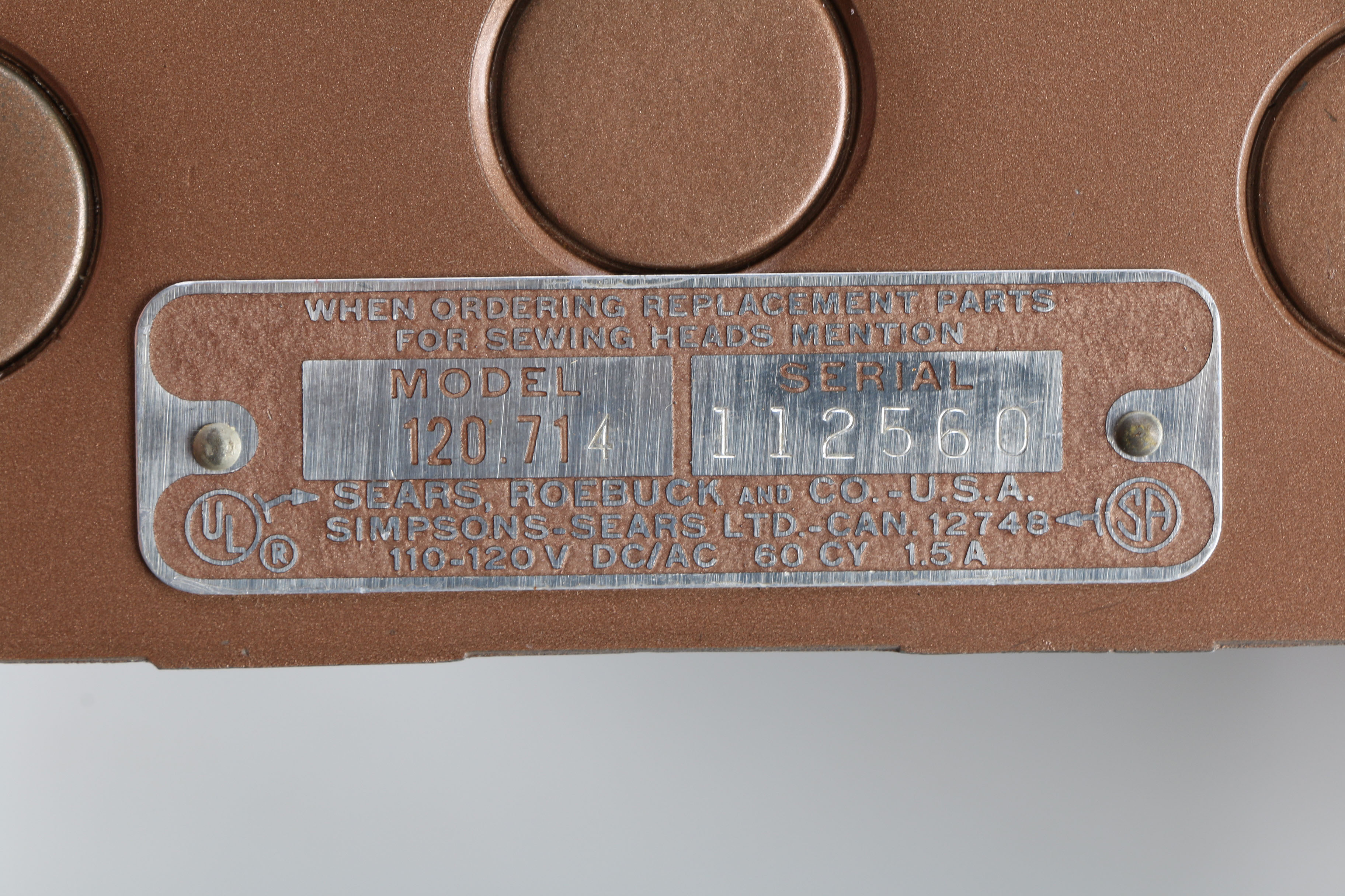 Vintage Kenmore Sewing Machine