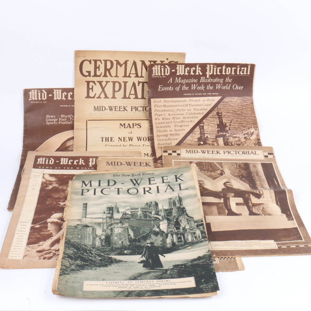 Collection of Mid-Week Pictorial Magazines