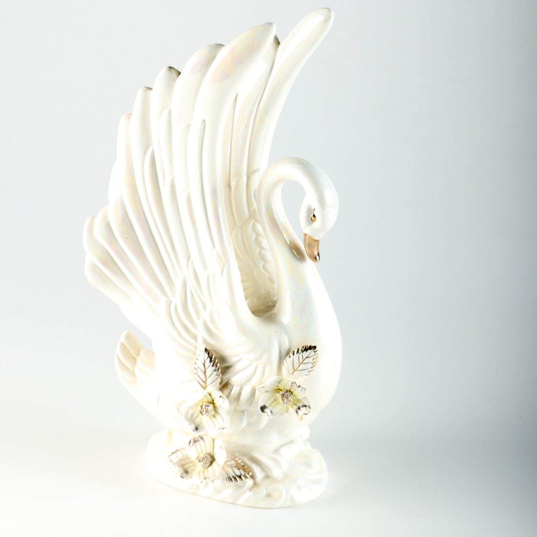 Arnart Vintage Ceramic Swan Figurine