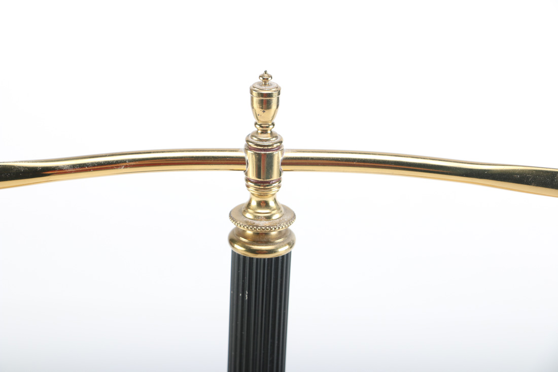 Black and Gold-tone Metal Decorative Scale