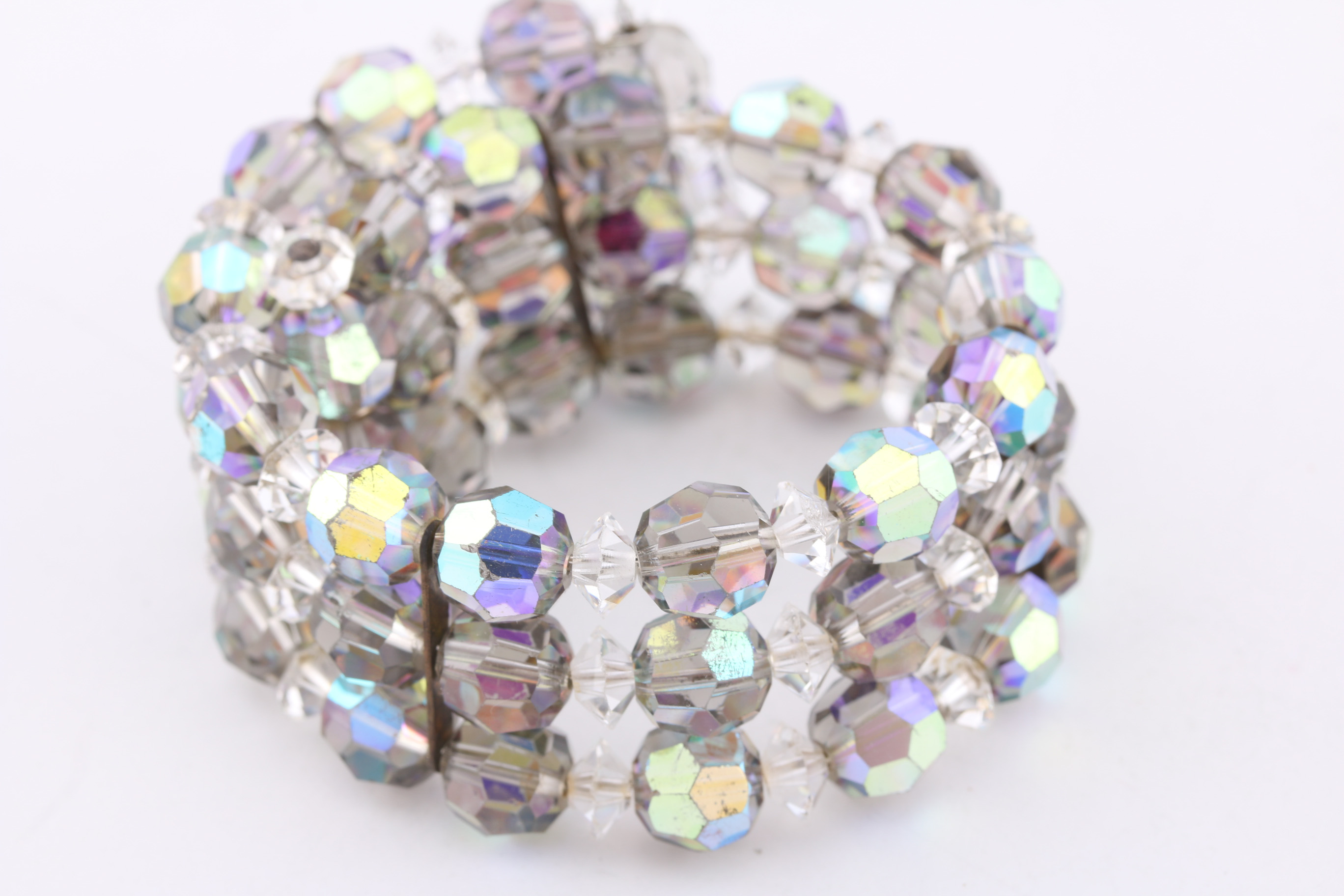 Iridescent Bead Costume Jewelry