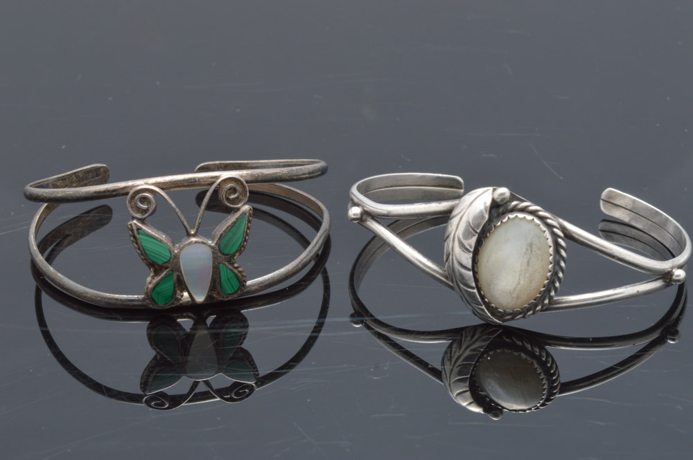 Sterling Silver Cuff Bracelets