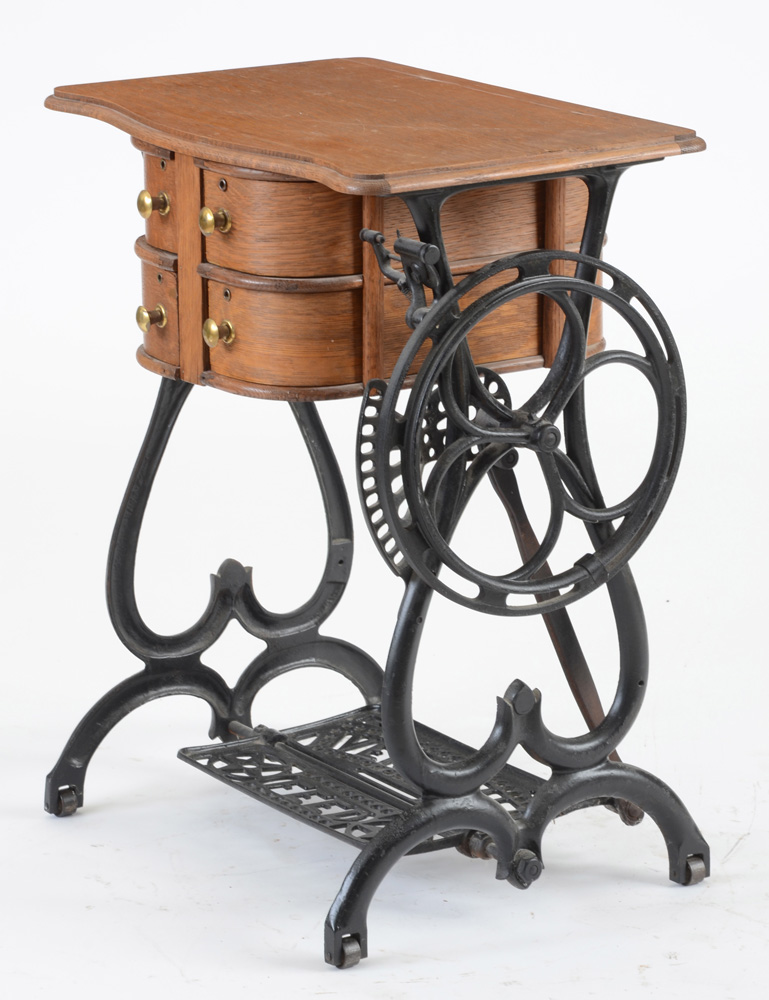 Davis "Vertical Feed" Sewing Machine Stand Table