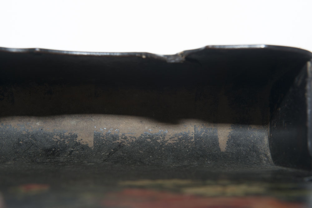 Victorian Paper Mache Wall Pocket