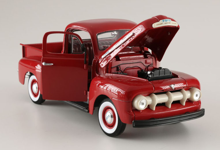 Collection of Late 1940s, Early 1950s Die-Cast Ford Pickup Trucks