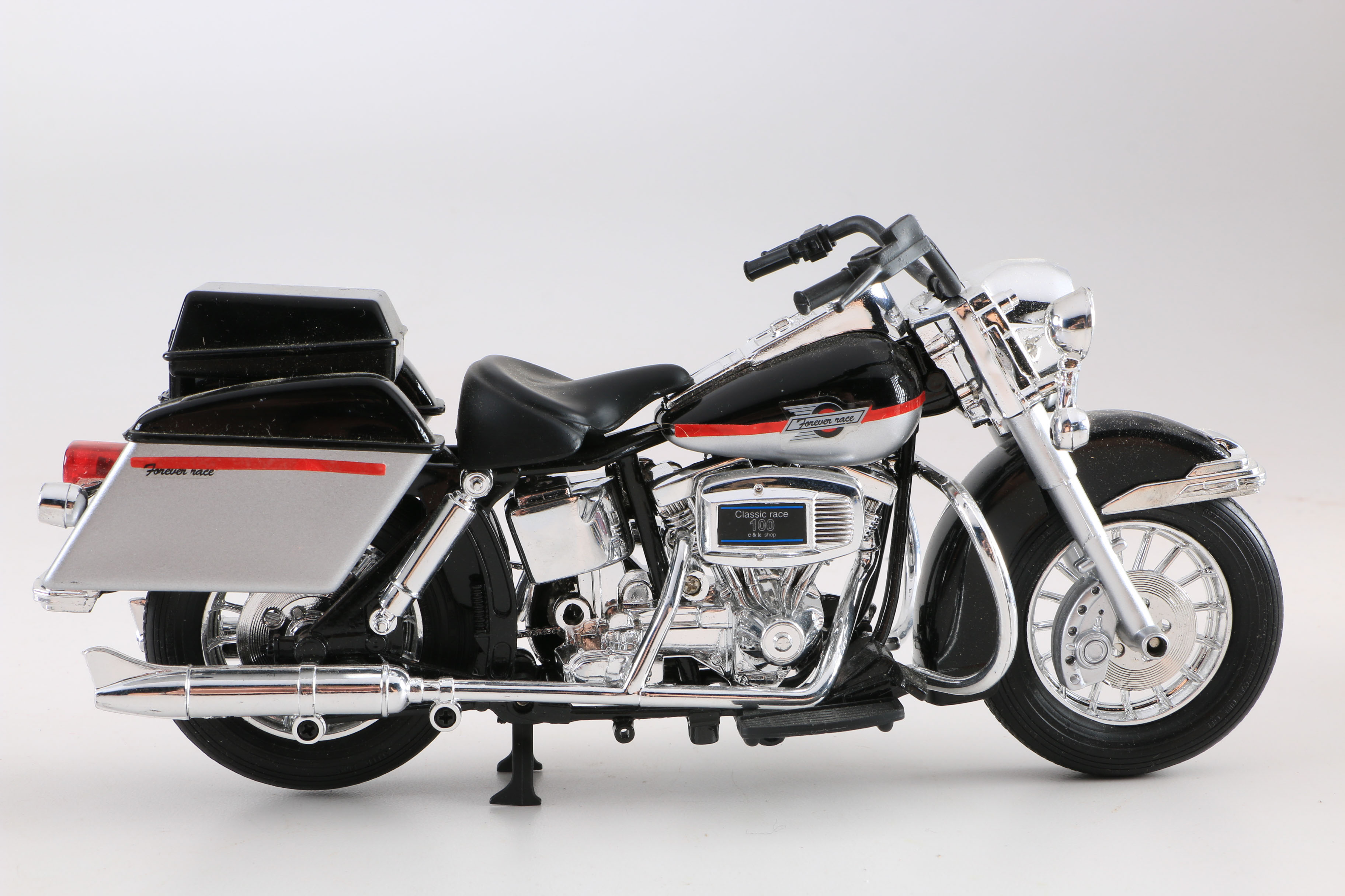 Collection of Toy Motorcycles Featuring Harley Davidson