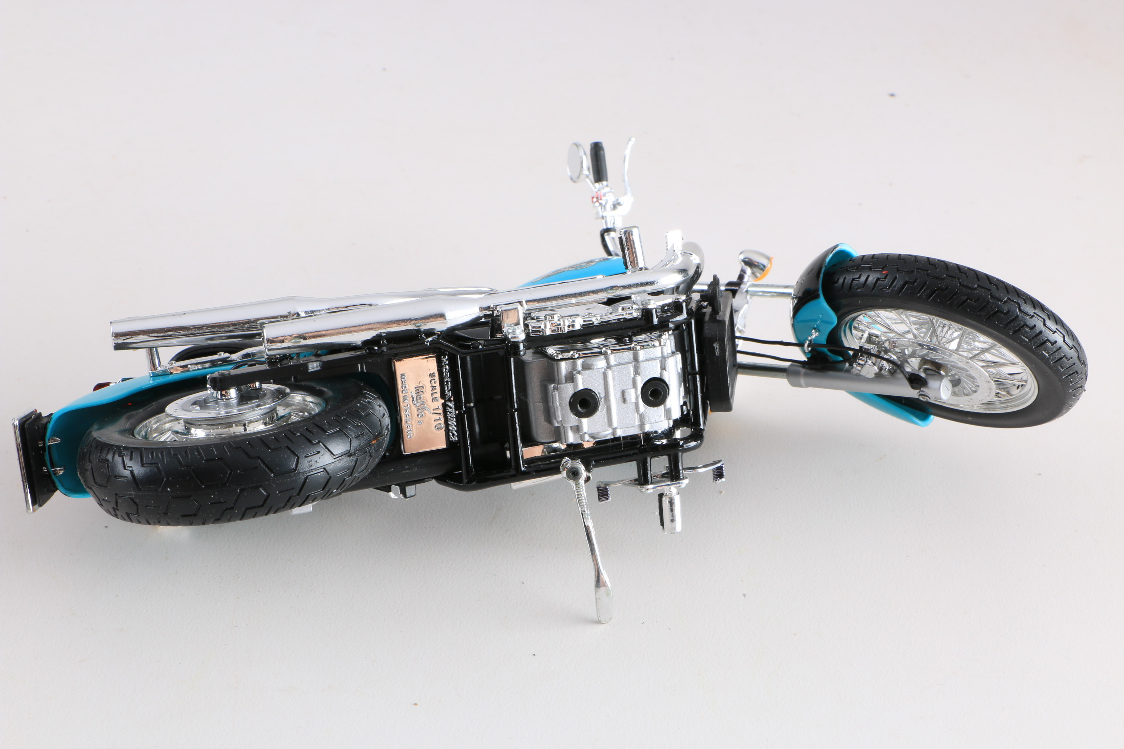 Collection of Toy Motorcycles Featuring Harley Davidson