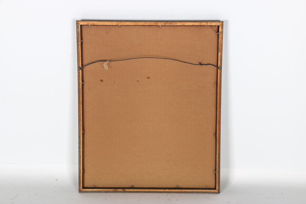 Signed John R. McDaniel Watercolor Painting