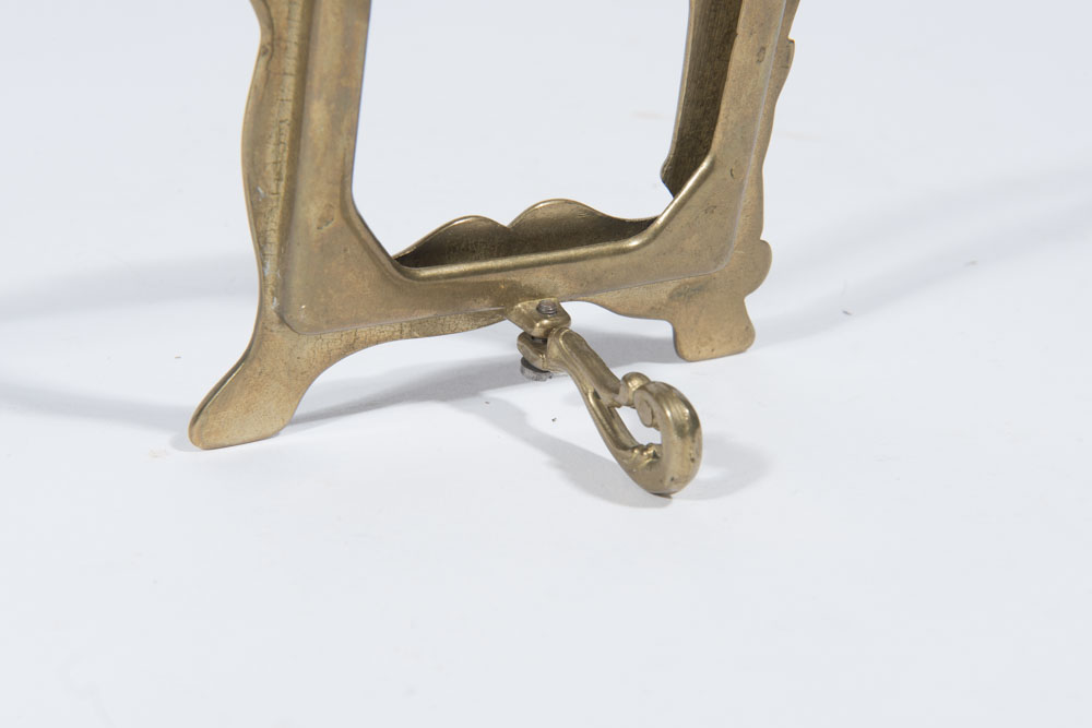 Art Nouveau Brass Frame