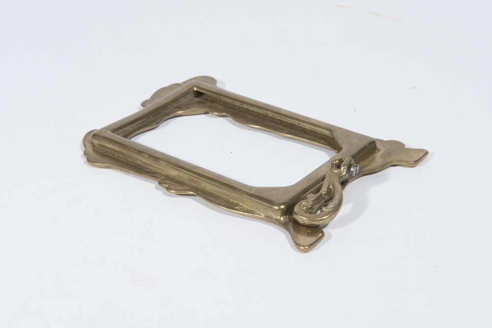 Art Nouveau Brass Frame