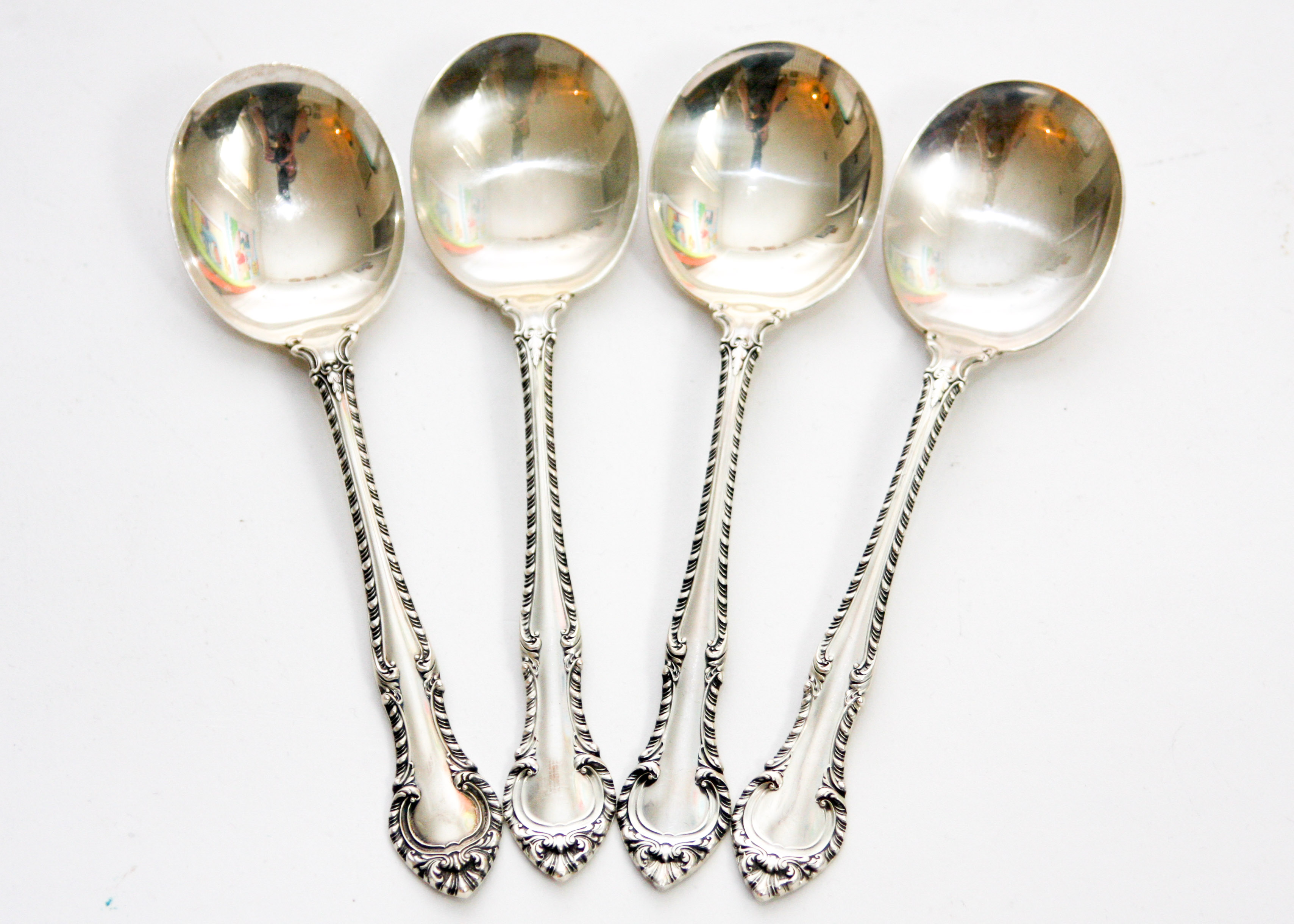 Gorham Sterling Silver "English Gadroon" Flatware Set