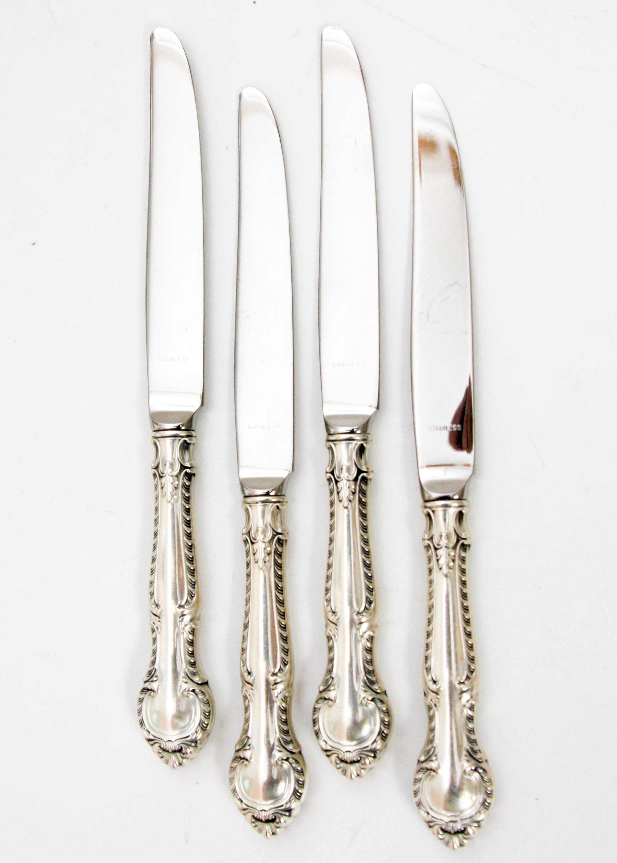 Gorham Sterling Silver "English Gadroon" Flatware Set