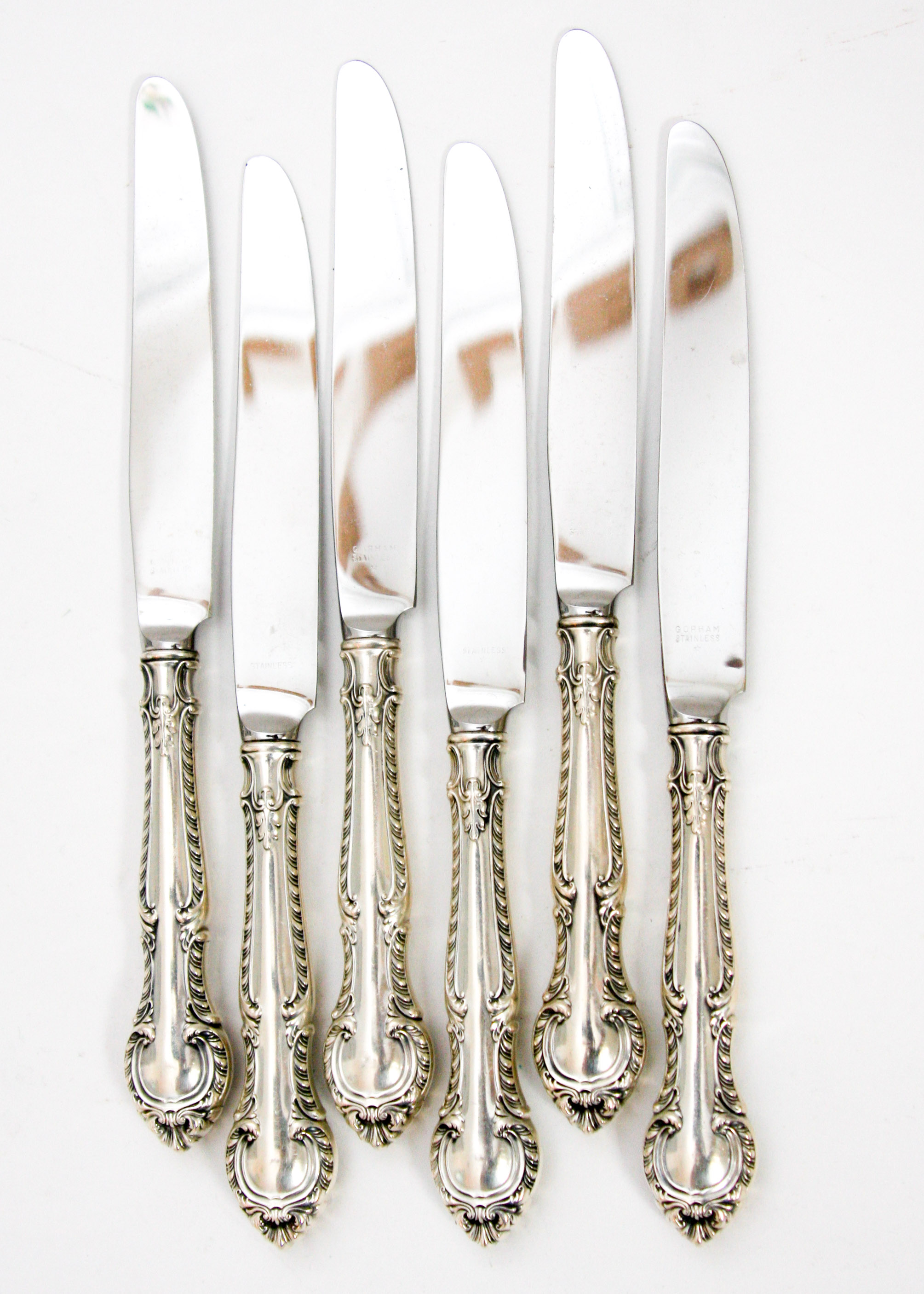 Gorham Sterling Silver "English Gadroon" Flatware Set