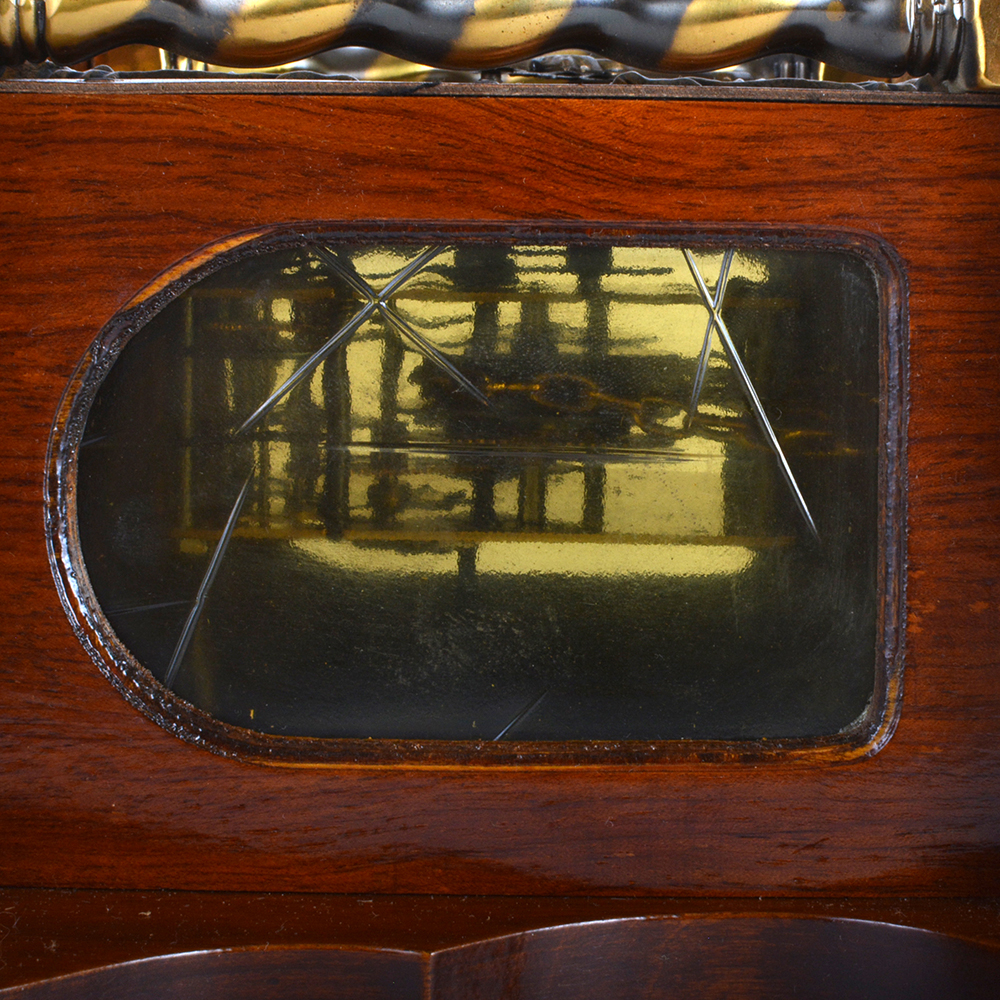 Warminck Uhren Dutch Zaandam Style "Poor Man's Clock" Wall Clock