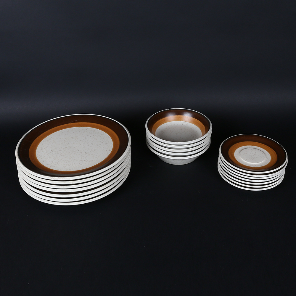 Collection of Vintage W. Dalton "Mocha"  Imperial Stoneware