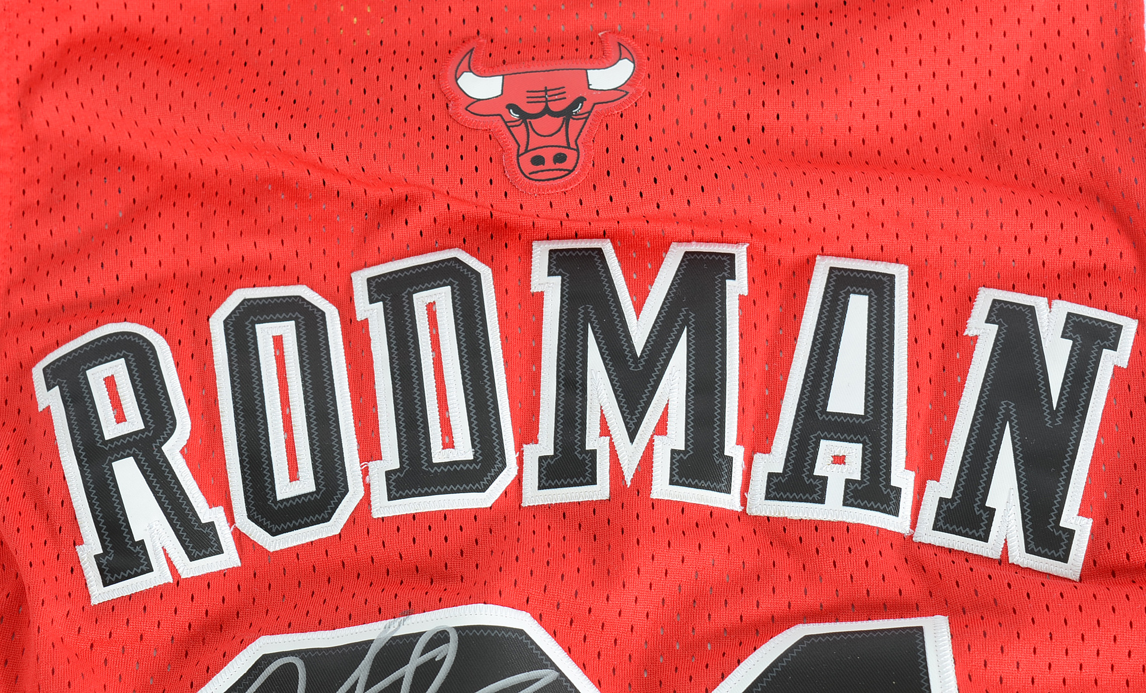 Dennis Rodman Signed Bulls Jersey  COA