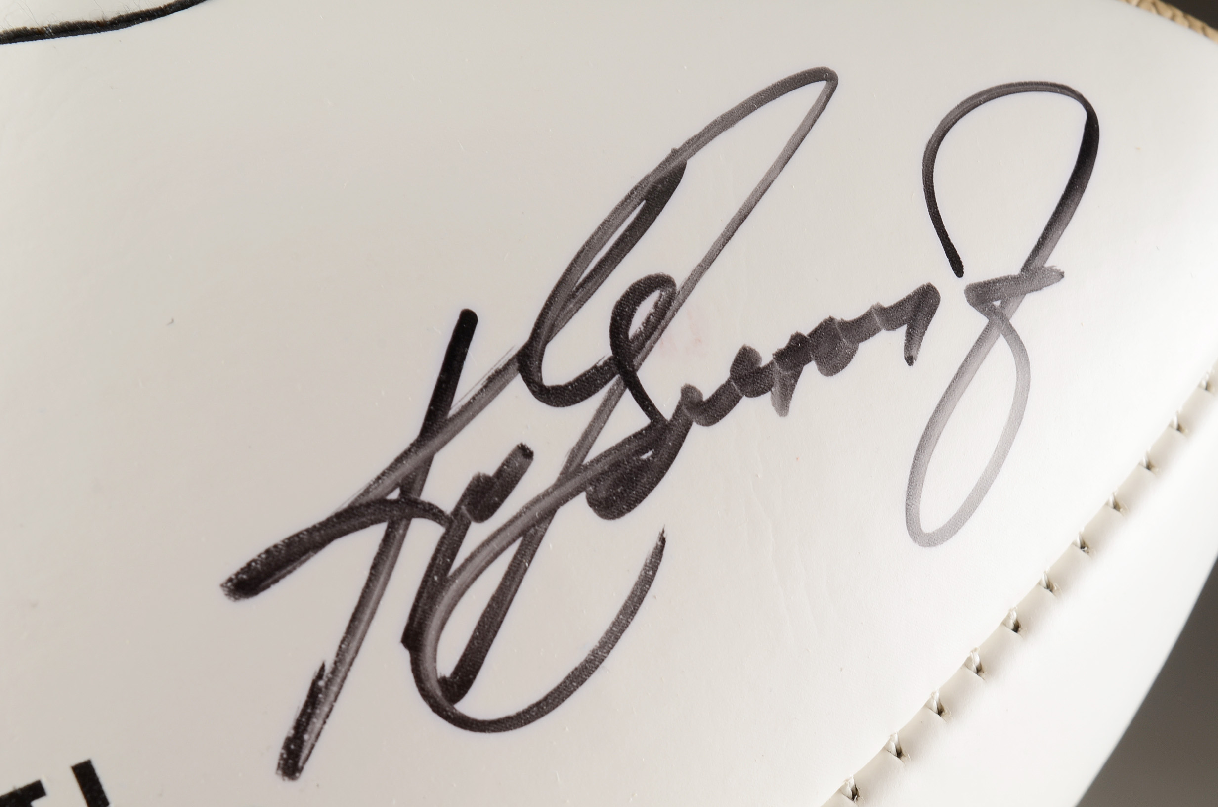 Ken Griffey Jr. Cincinnati Jungle Kats Signed Football