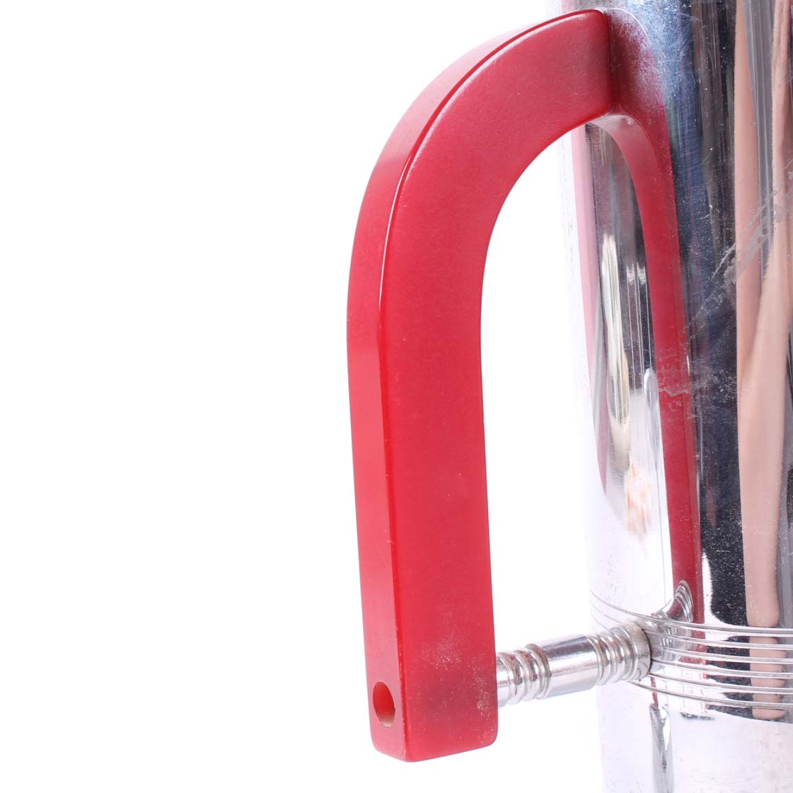 Keystoneware Chrome Plated Carafé and Three Goblets