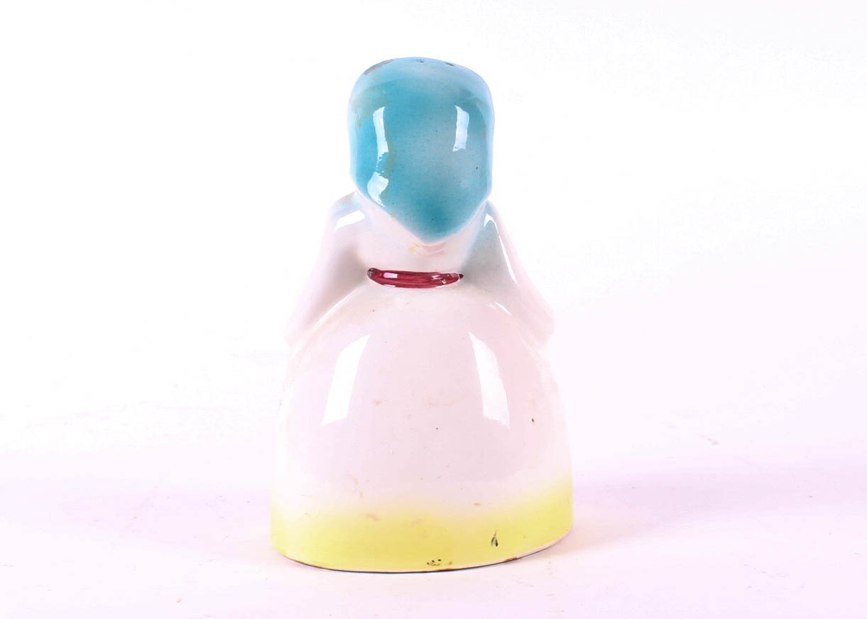 1950's Napco "Kleanser Kate" Ceramic Soap Shaker
