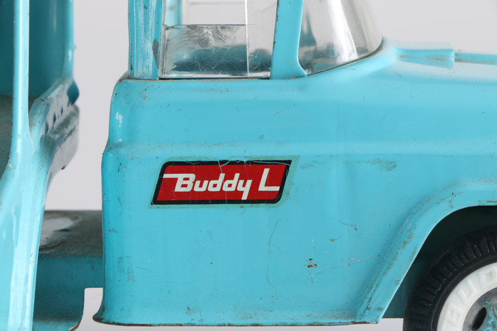Vintage Buddy L Truck With Trailer