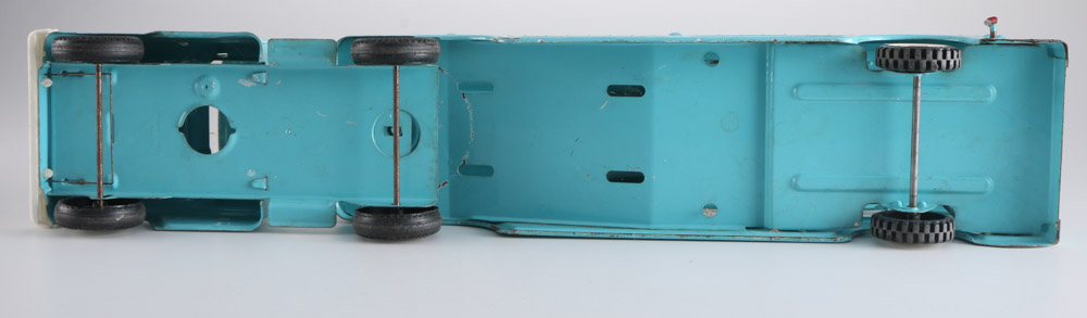 Vintage Buddy L Truck With Trailer