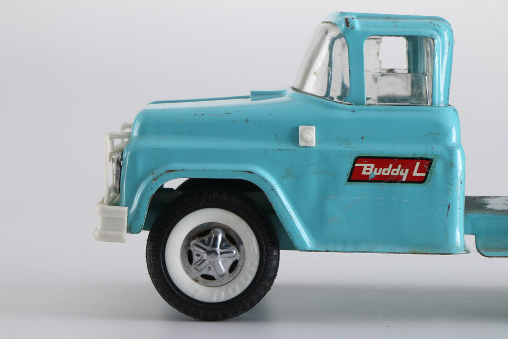 Vintage Buddy L Truck With Trailer
