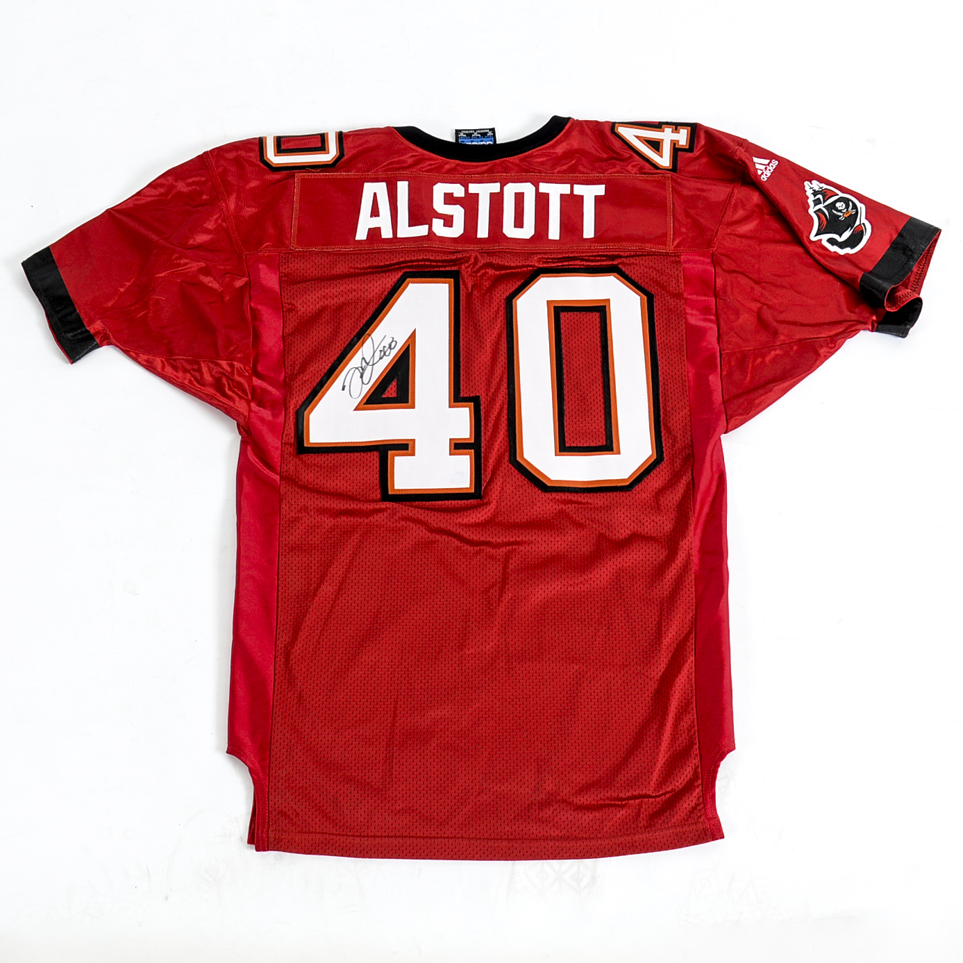 Alstott Signed Jersey