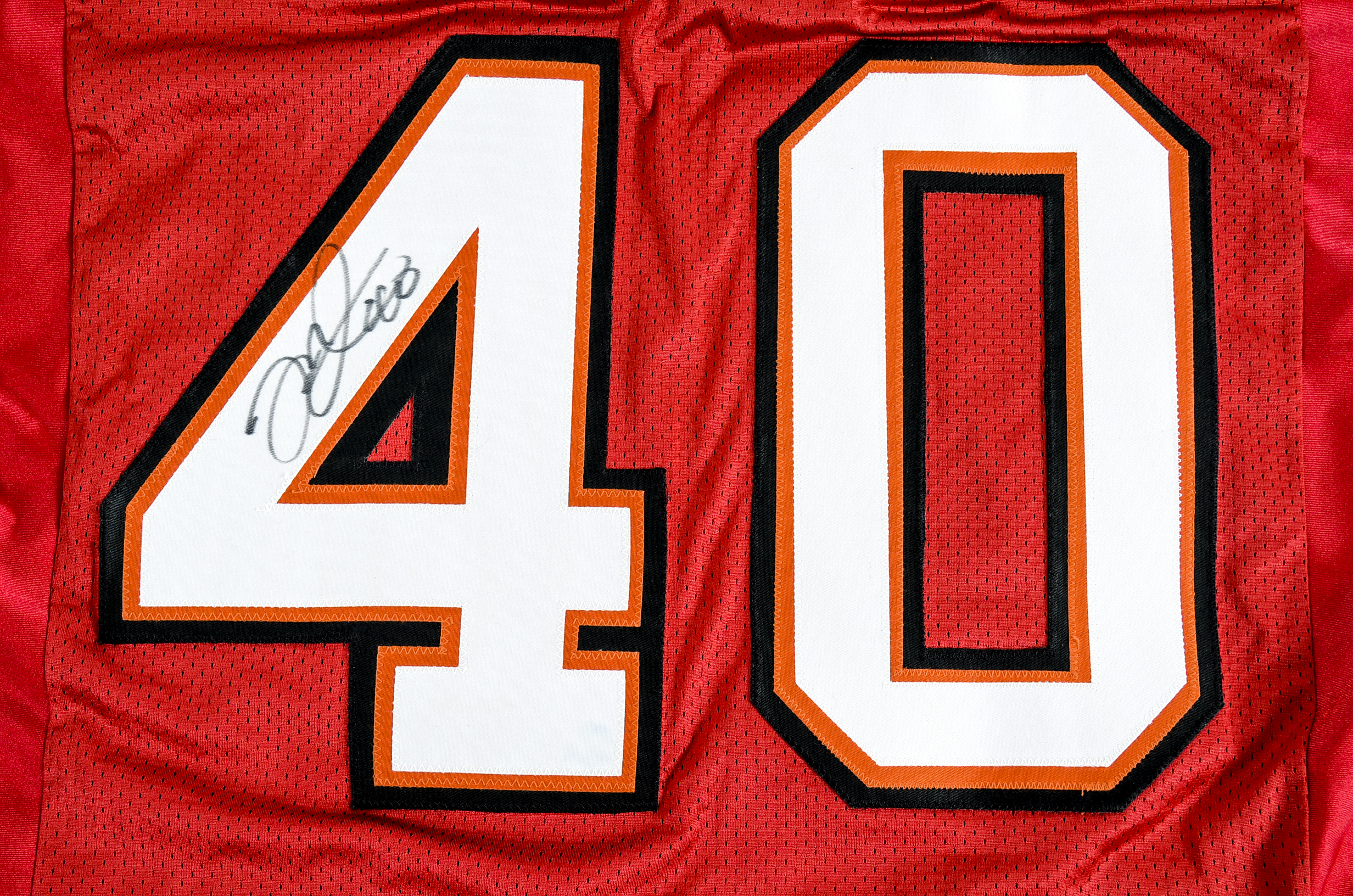 Alstott Signed Jersey