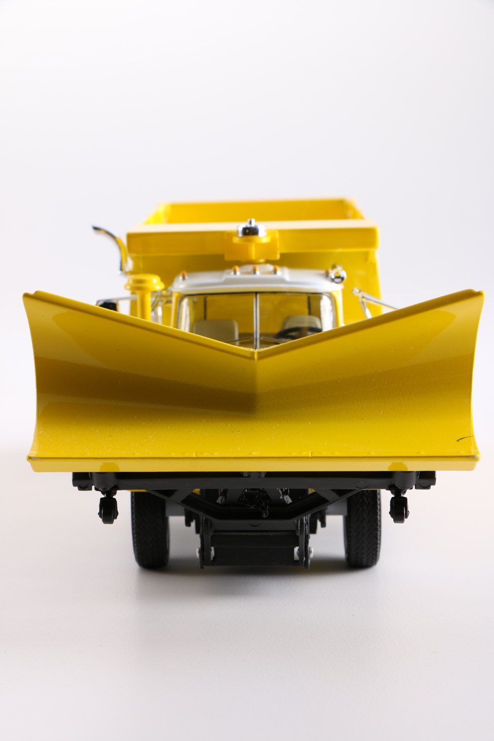 Die-Cast Mack Dump Truck with Snow Plow