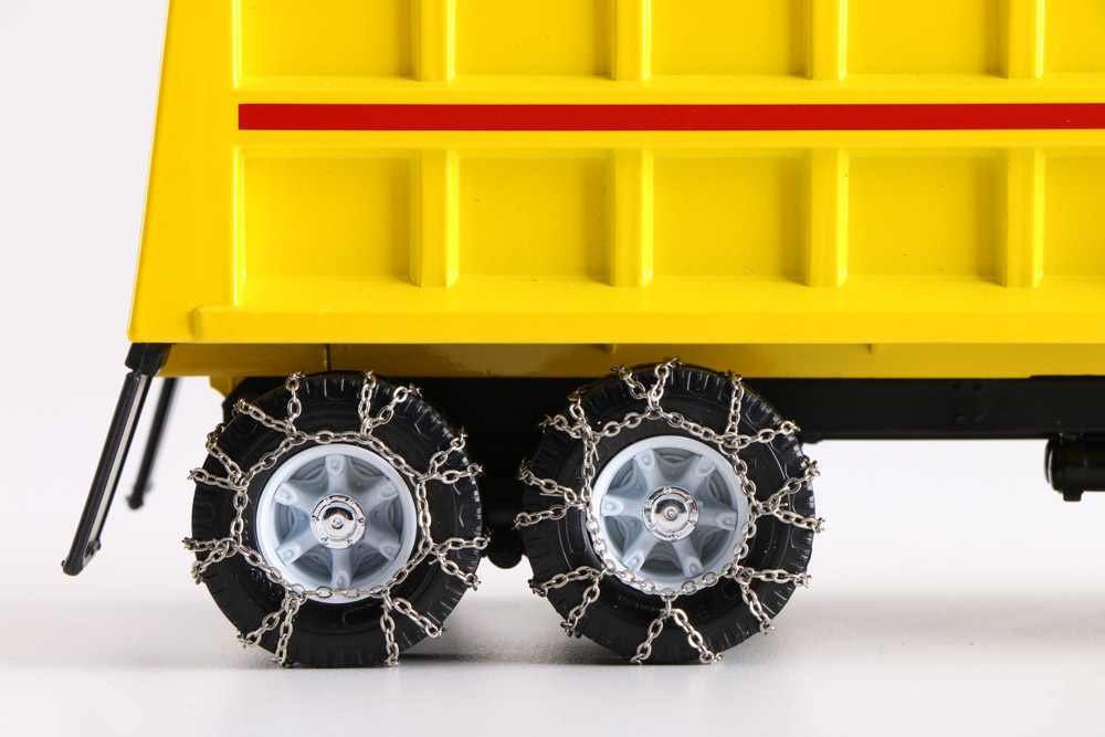Die-Cast Mack Dump Truck with Snow Plow