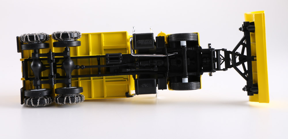 Die-Cast Mack Dump Truck with Snow Plow