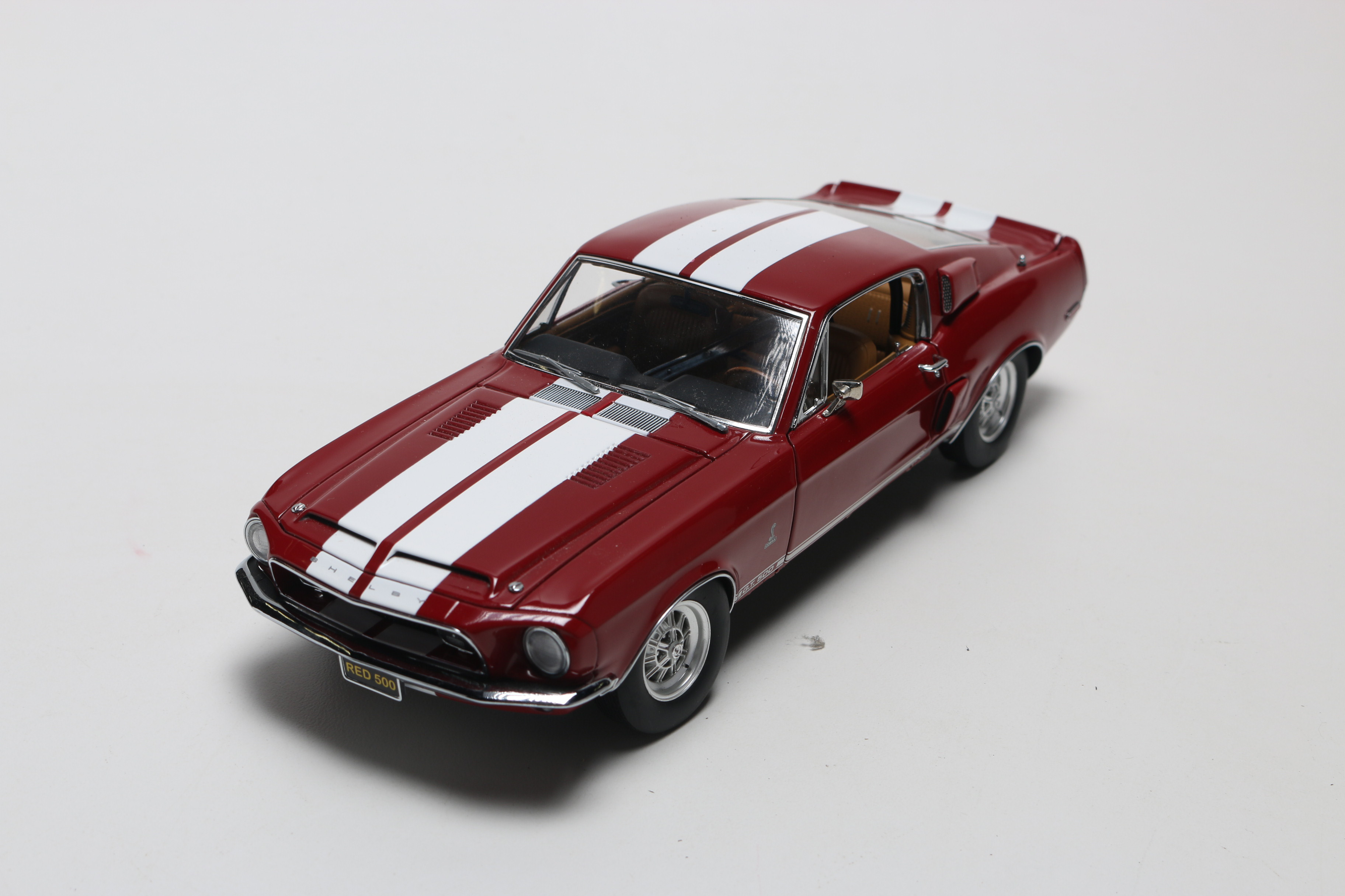 Collection of Classic Ford Shelby GT500 Die-Cast Cars