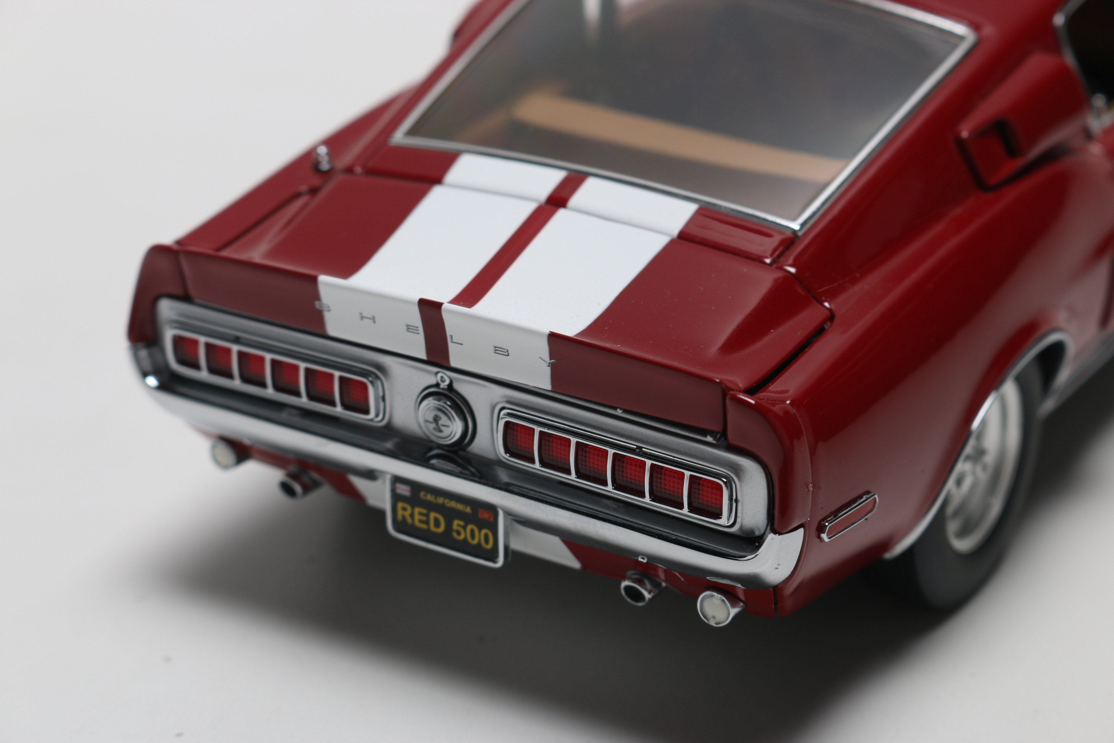 Collection of Classic Ford Shelby GT500 Die-Cast Cars