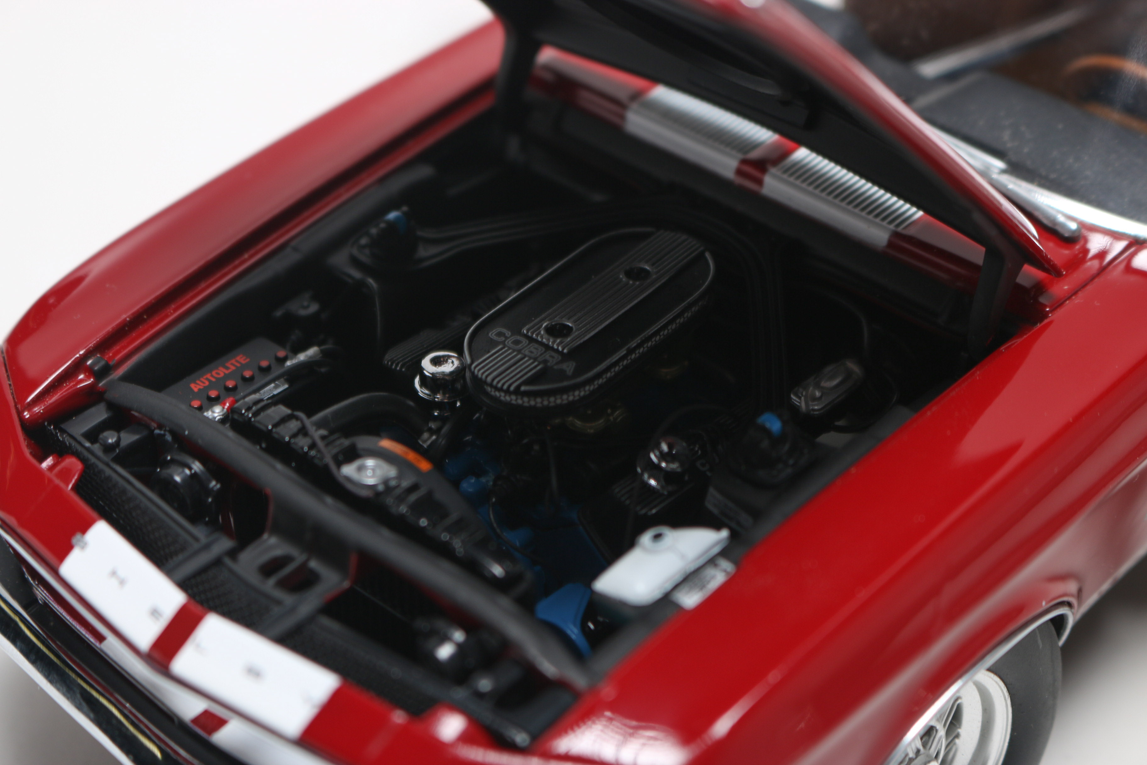 Collection of Classic Ford Shelby GT500 Die-Cast Cars