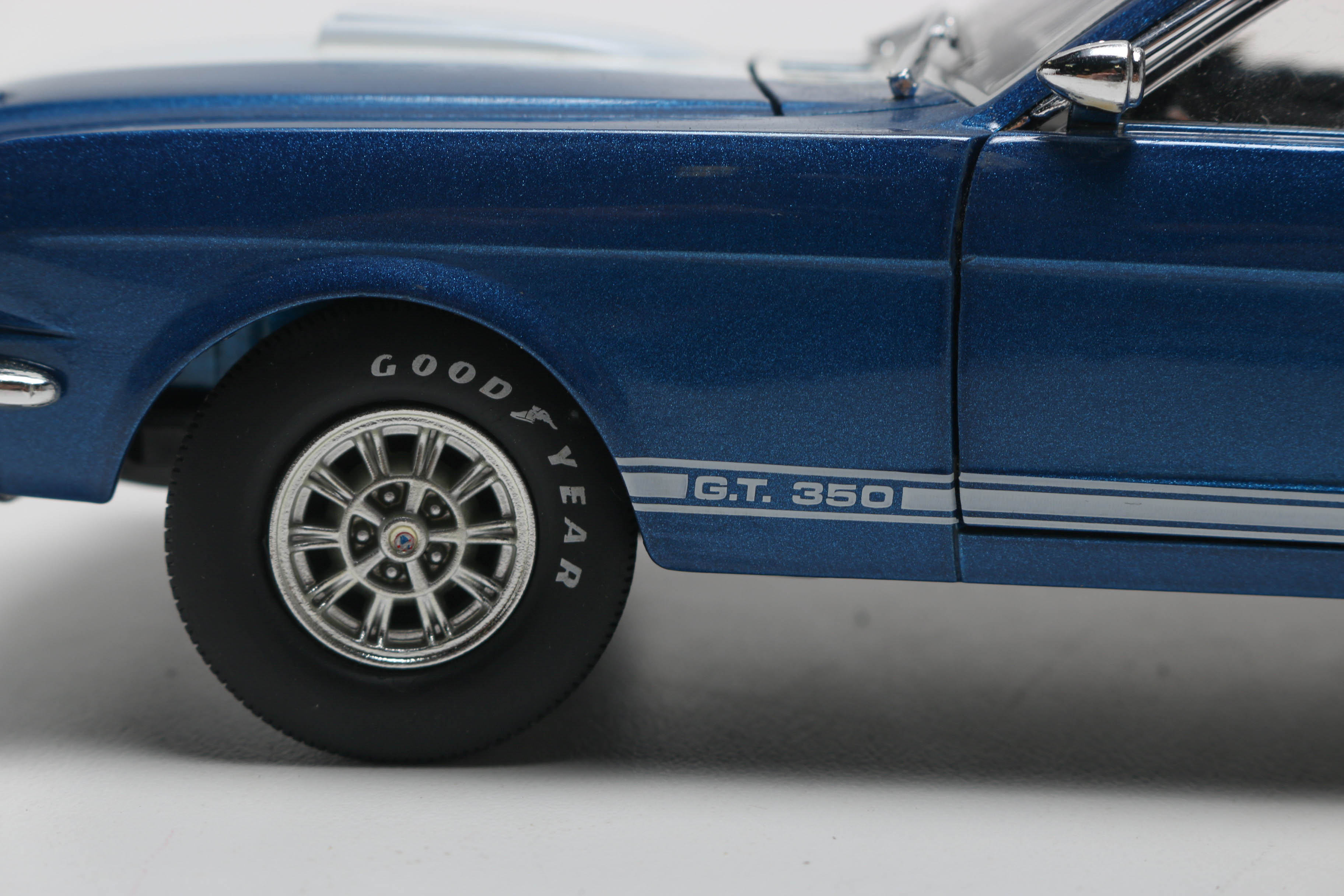 Collection of Classic Ford Shelby GT500 Die-Cast Cars