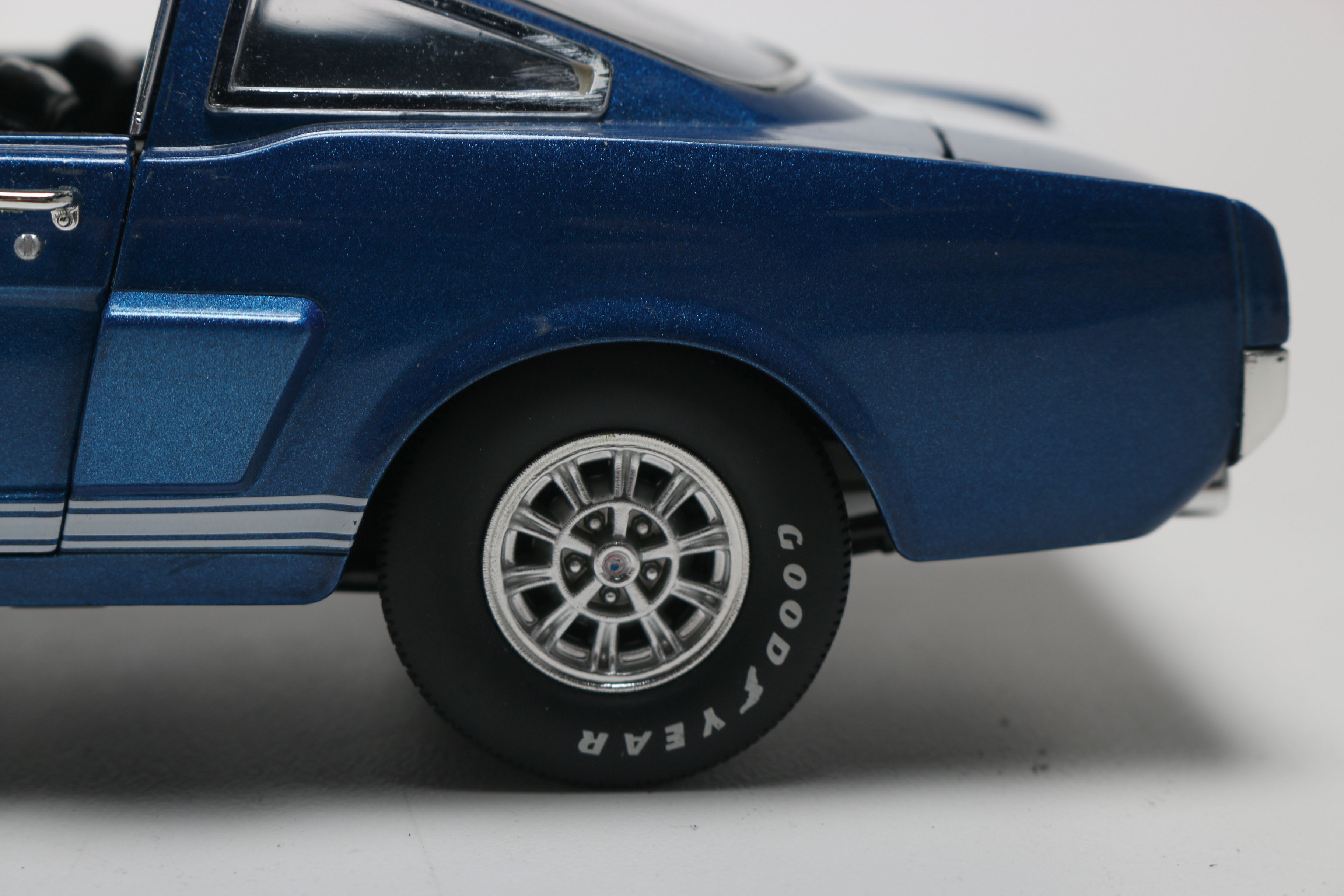 Collection of Classic Ford Shelby GT500 Die-Cast Cars