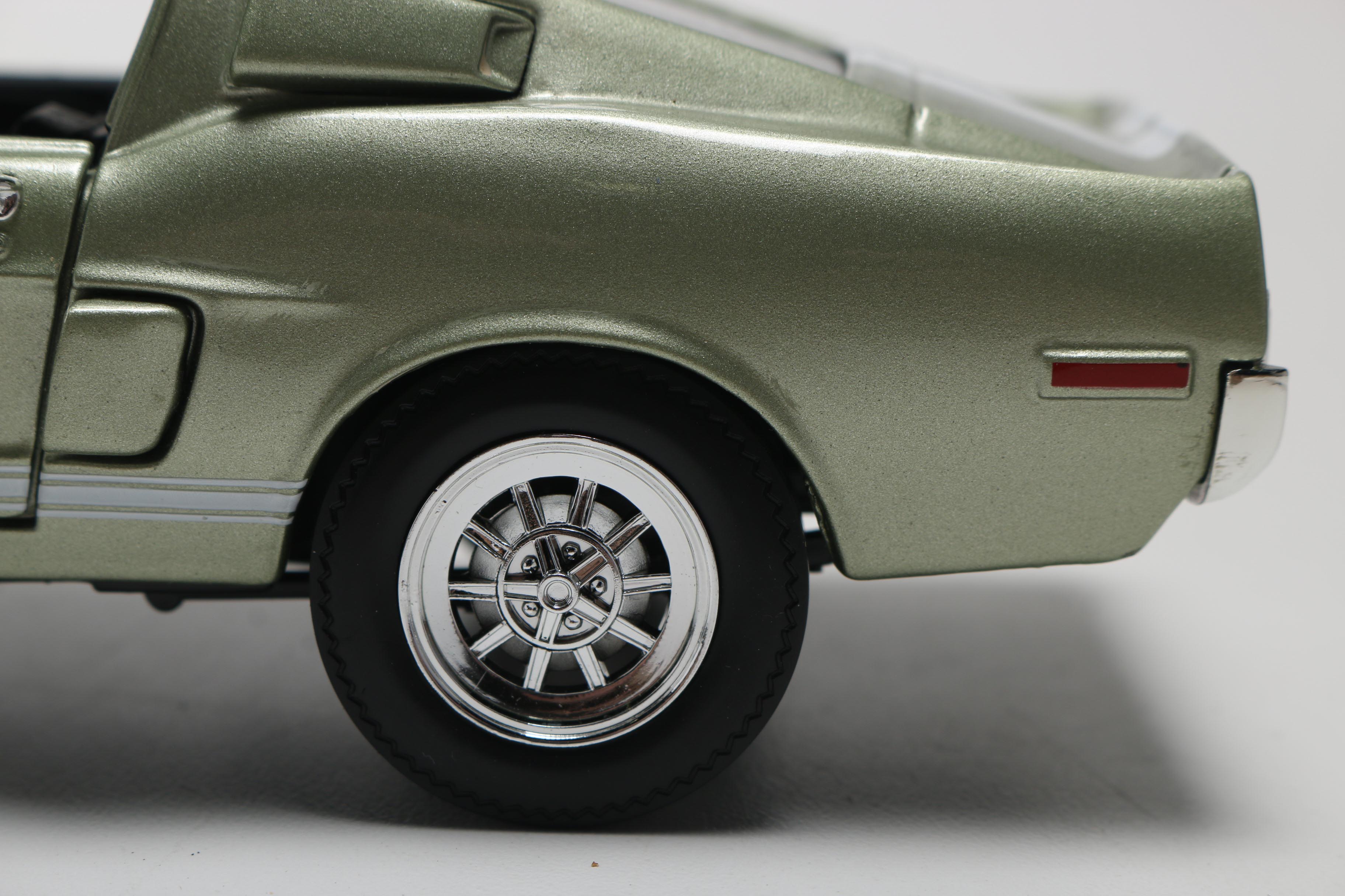 Collection of Classic Ford Shelby GT500 Die-Cast Cars