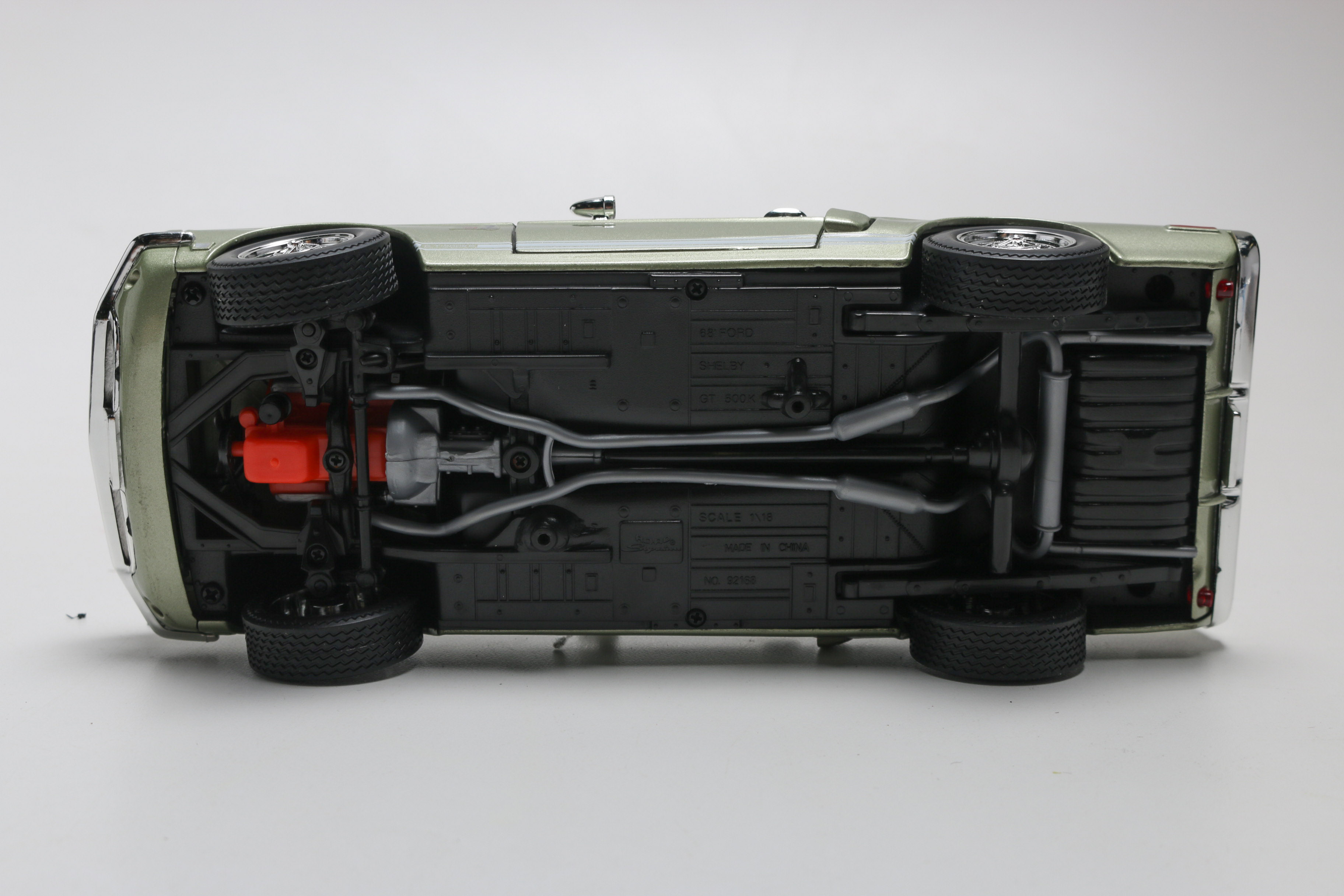 Collection of Classic Ford Shelby GT500 Die-Cast Cars