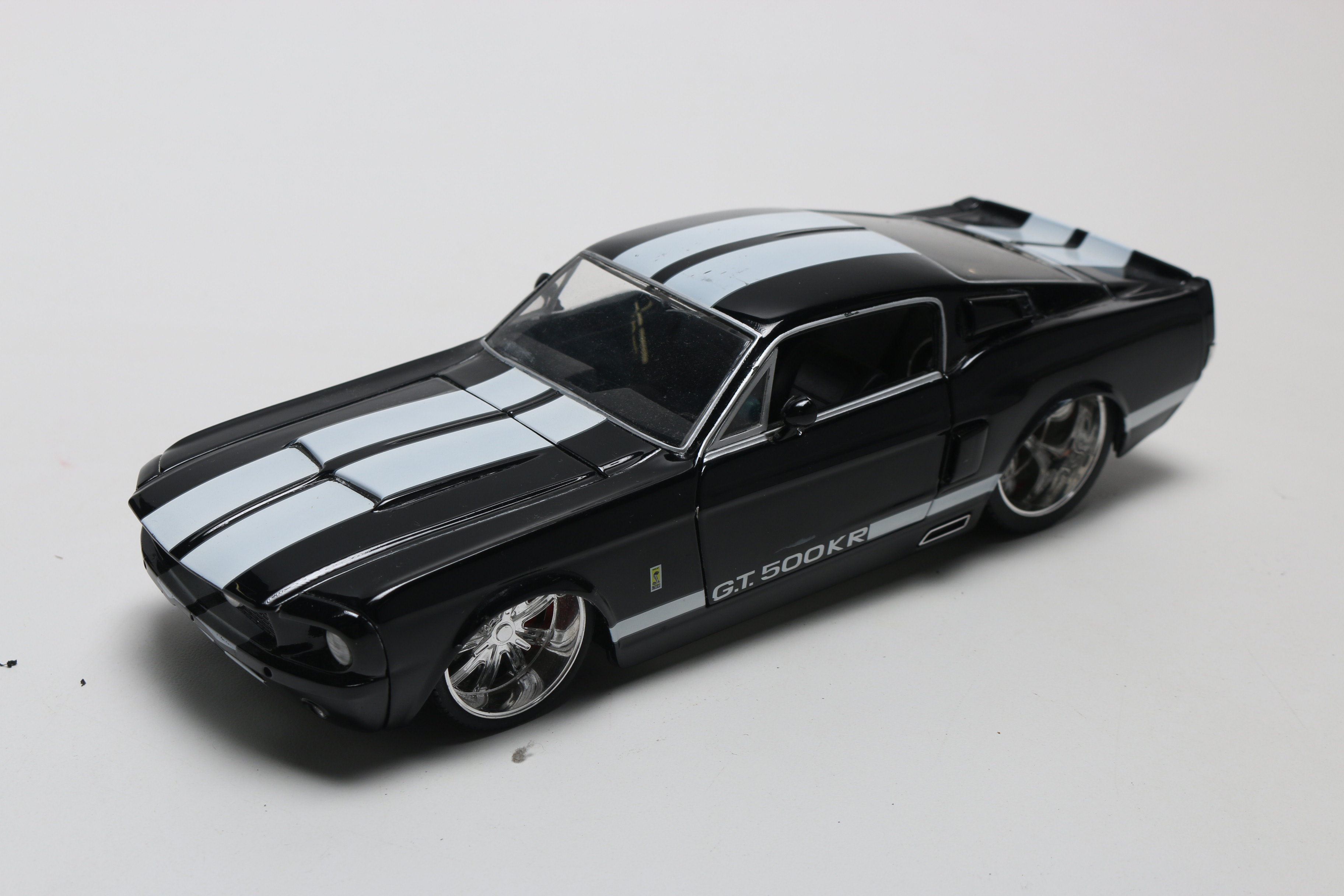 Collection of Classic Ford Shelby GT500 Die-Cast Cars