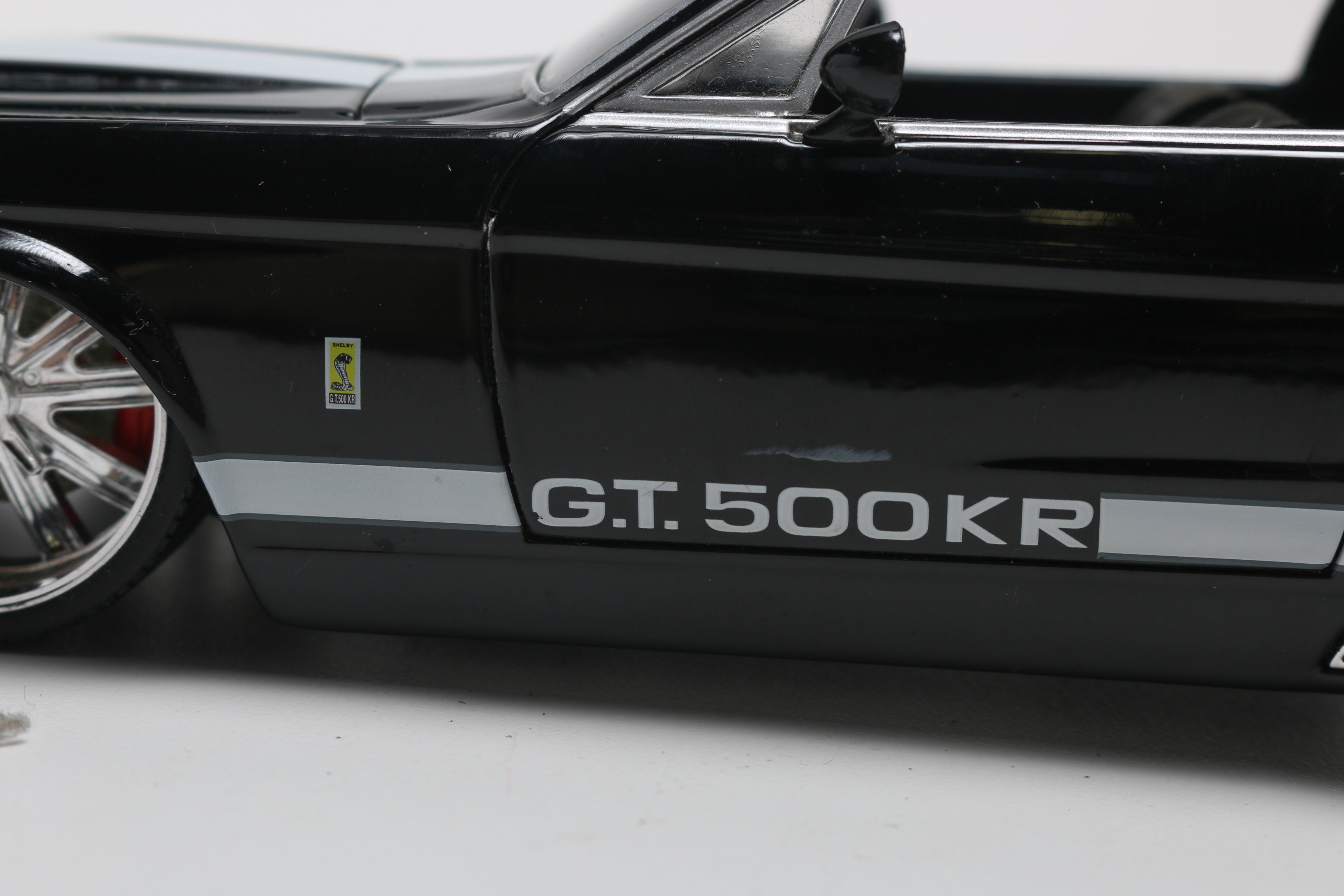 Collection of Classic Ford Shelby GT500 Die-Cast Cars