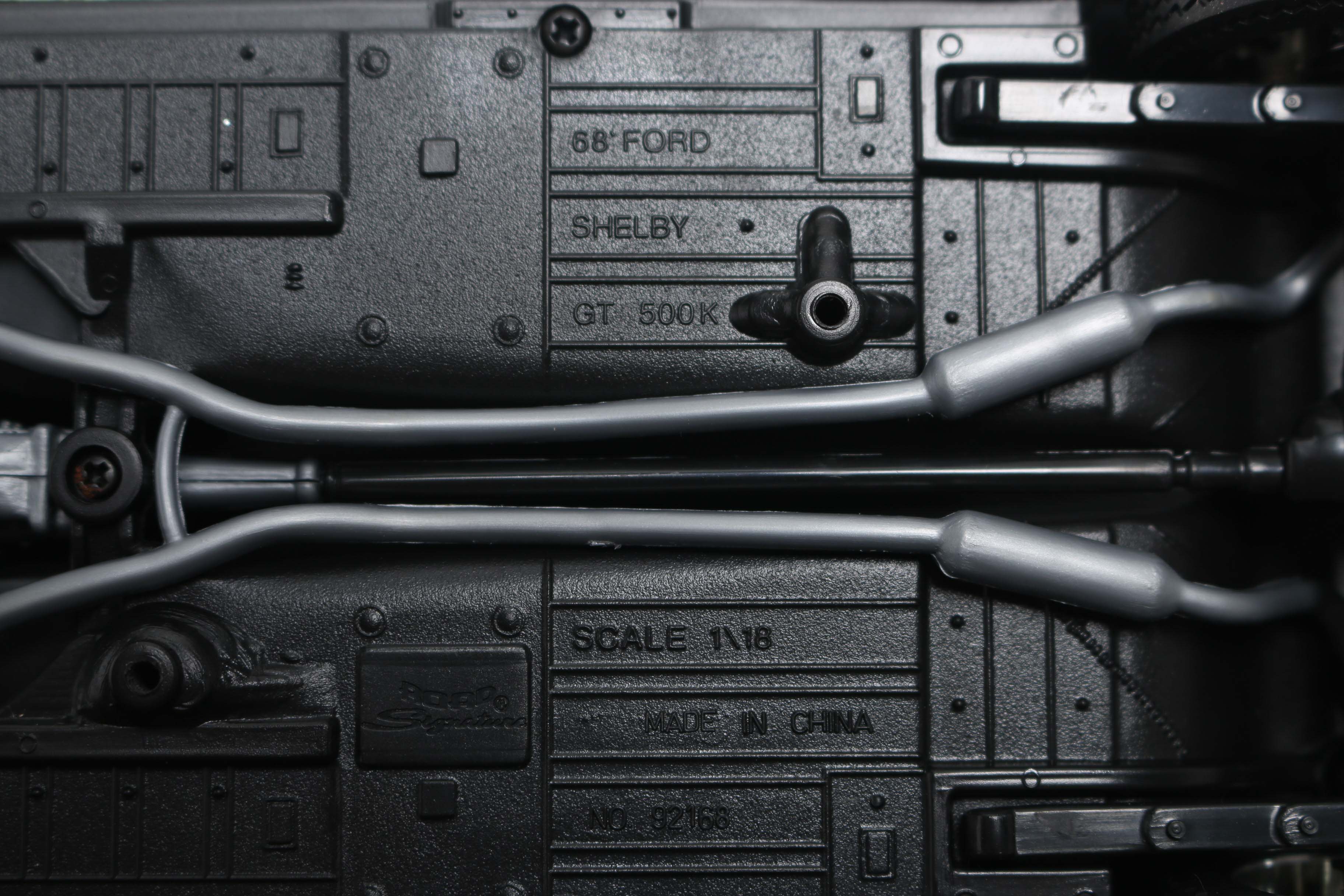 Collection of Classic Ford Shelby GT500 Die-Cast Cars