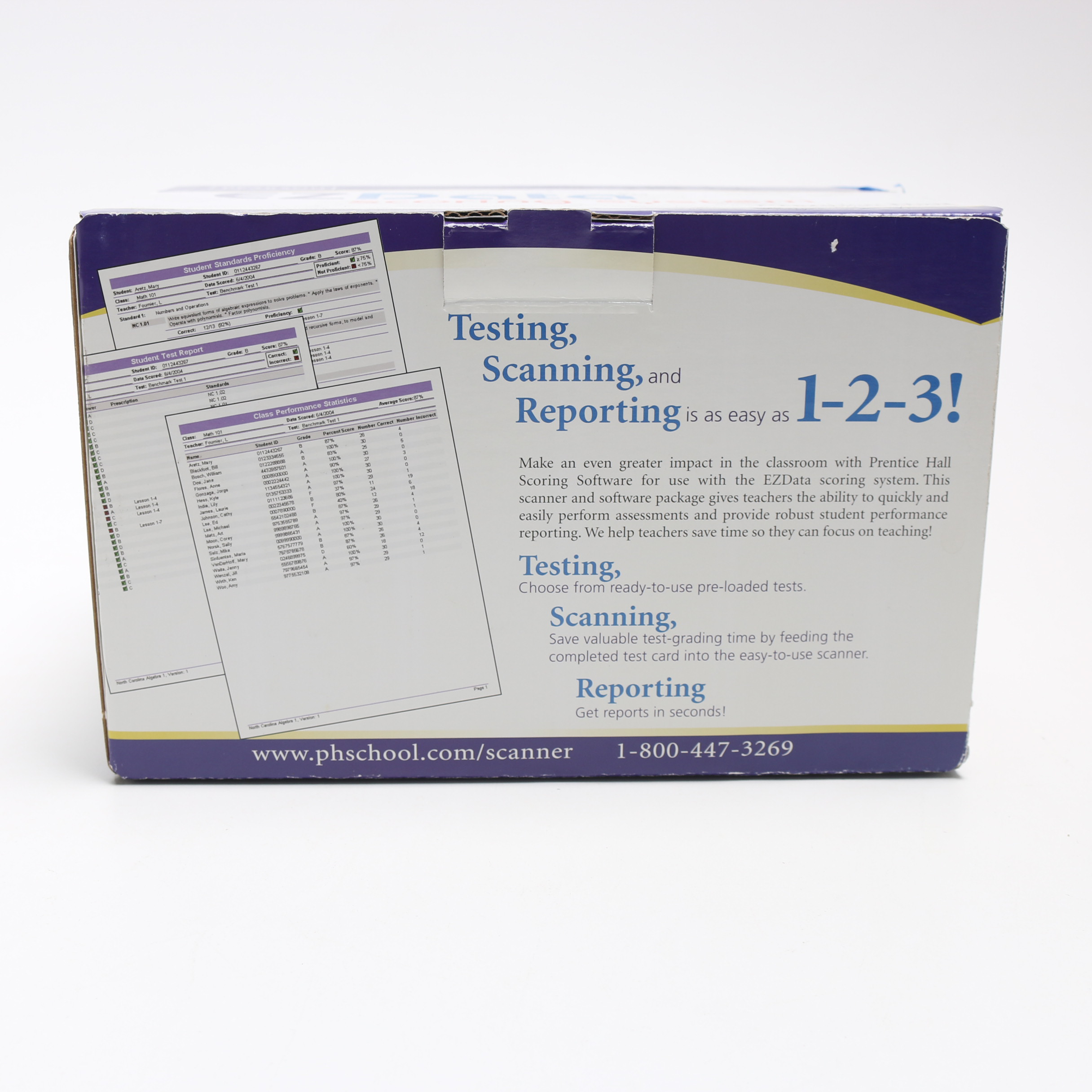 Pearson EZData Electronic Scoring System