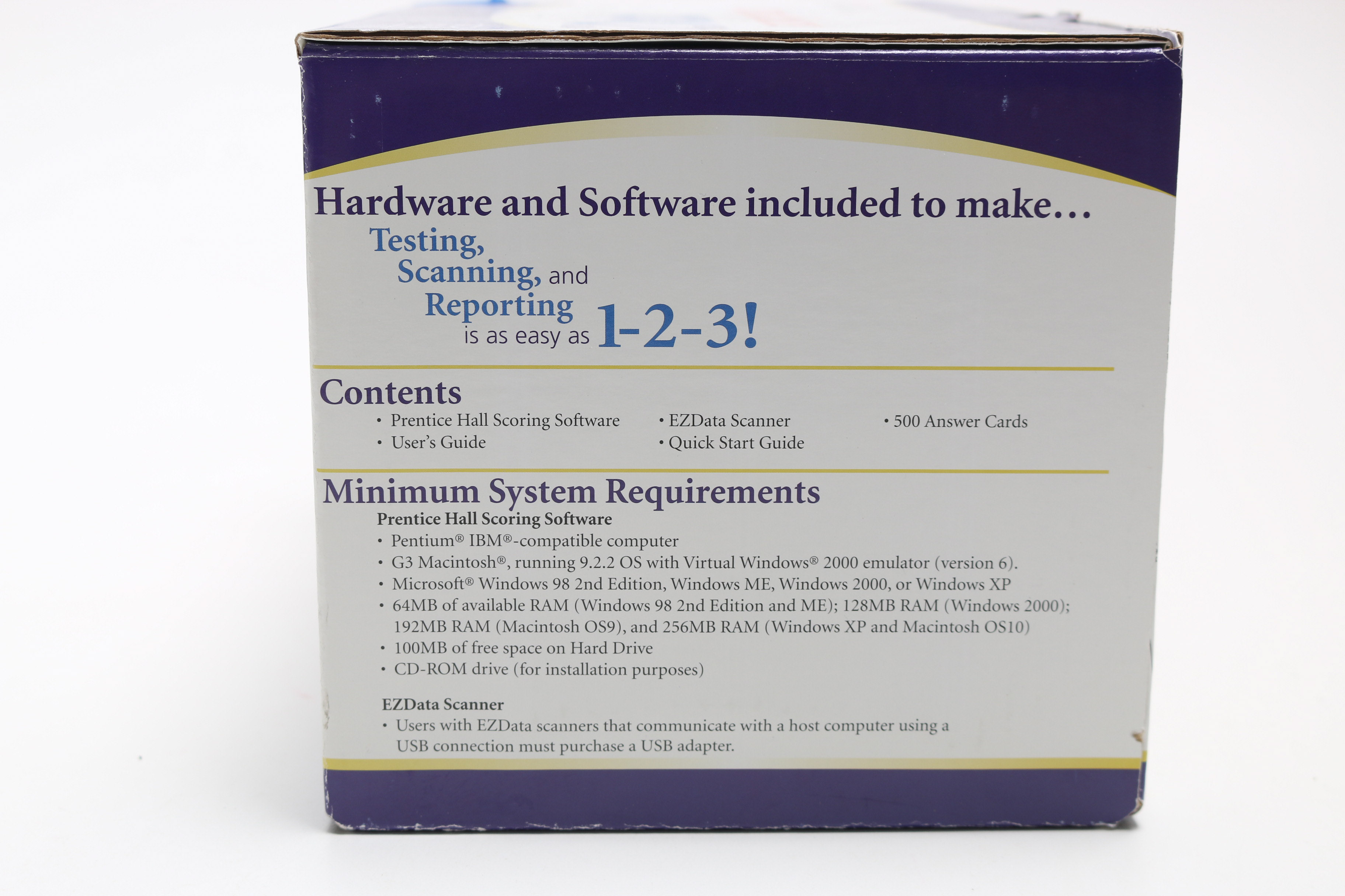 Pearson EZData Electronic Scoring System