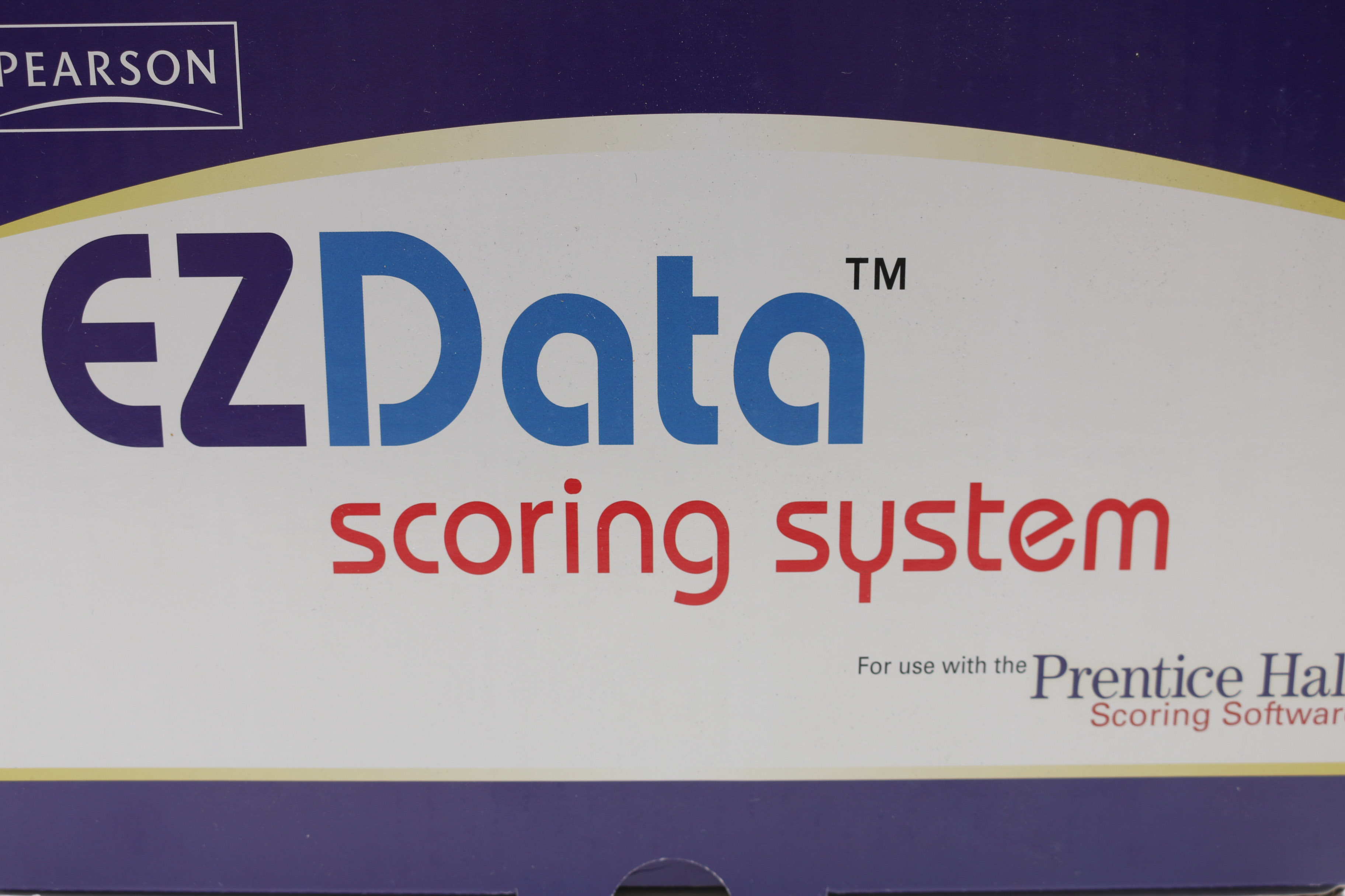 Pearson EZData Electronic Scoring System