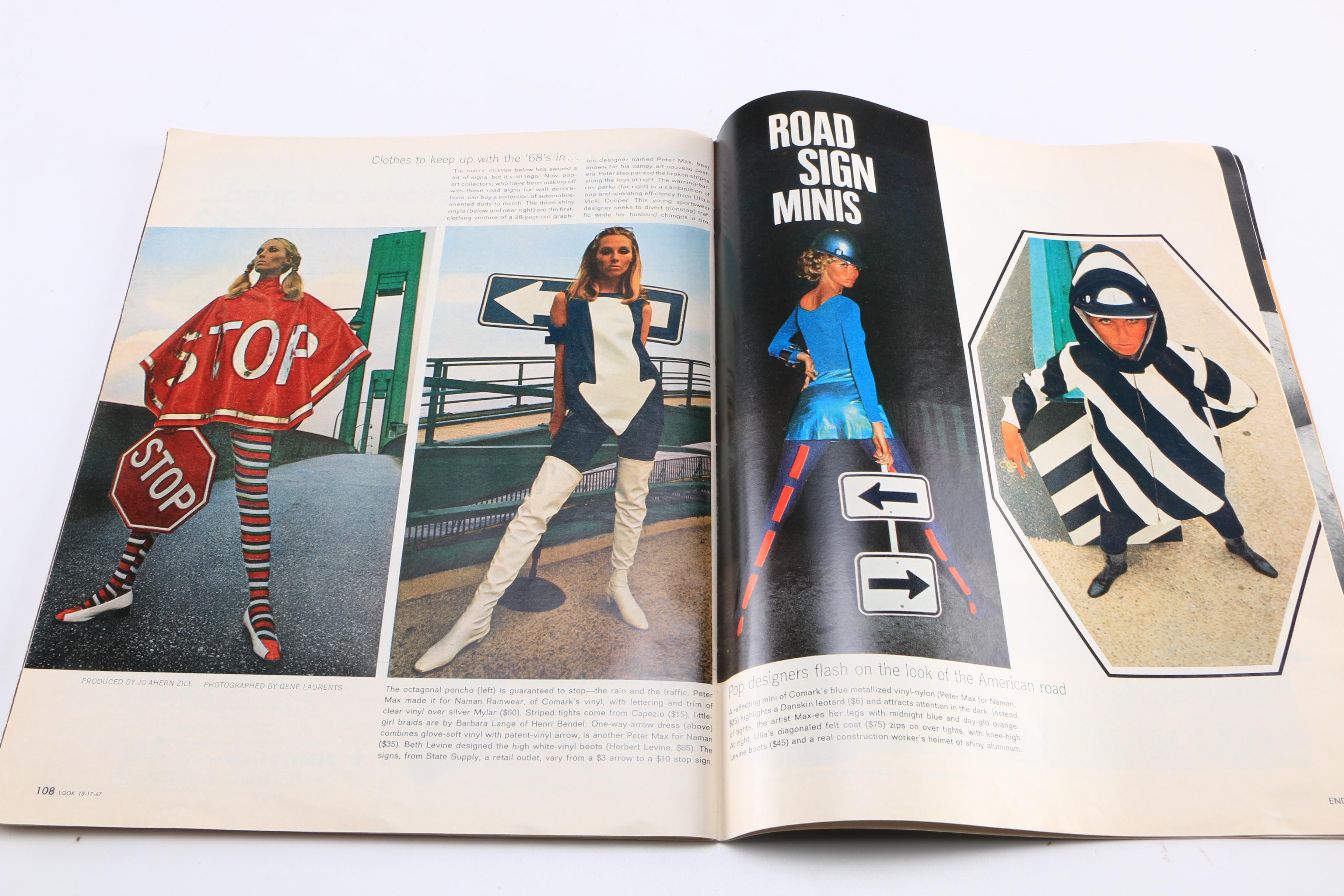 1966 Official Auto Show Annual with Look Magazine X-Ray Magazine Automotive Preview Issues