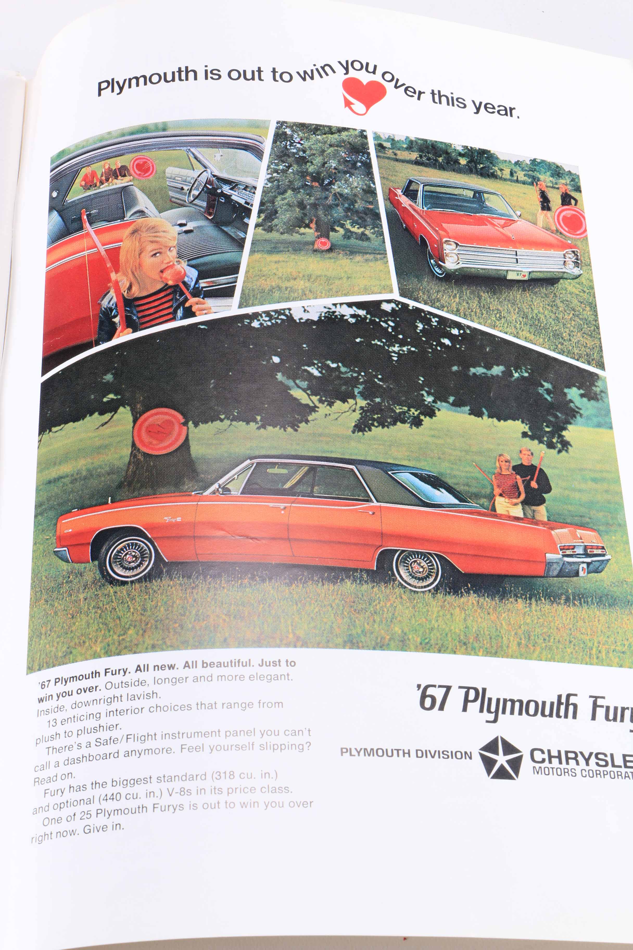 1966 Official Auto Show Annual with Look Magazine X-Ray Magazine Automotive Preview Issues