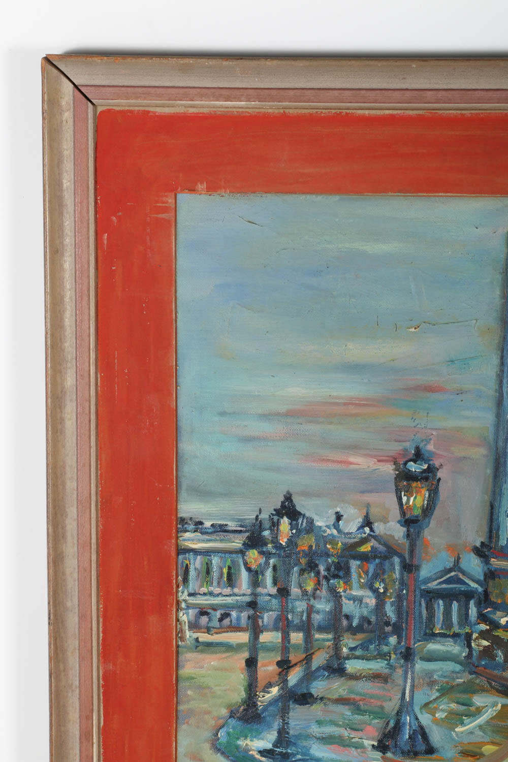 Fountain and Luxor Obelisk Painting