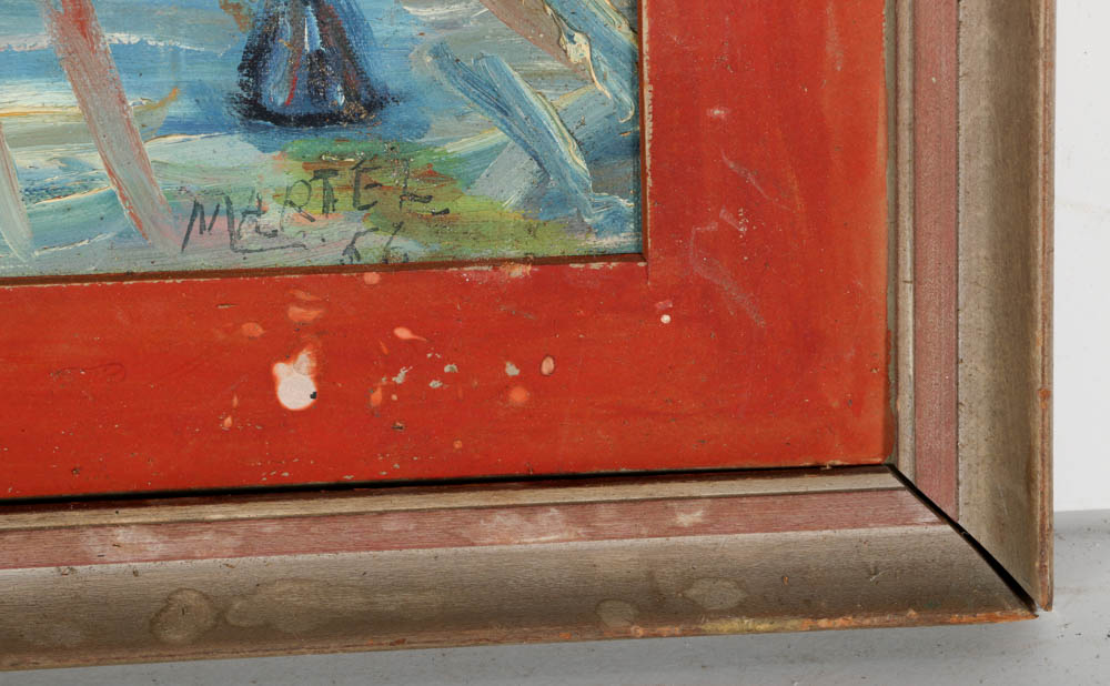 Fountain and Luxor Obelisk Painting