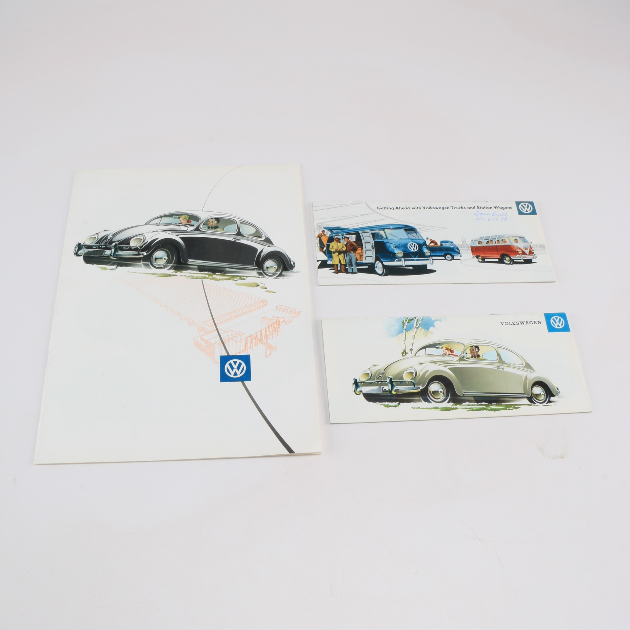 Vintage Volkswagen Dealer Brochures