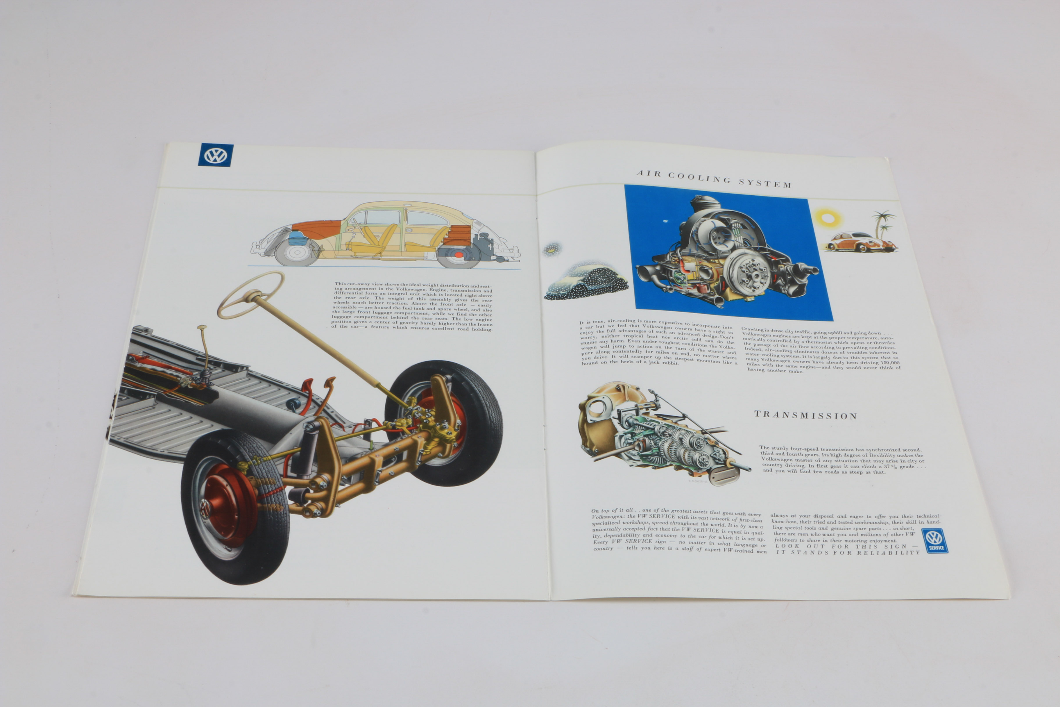 Vintage Volkswagen Dealer Brochures